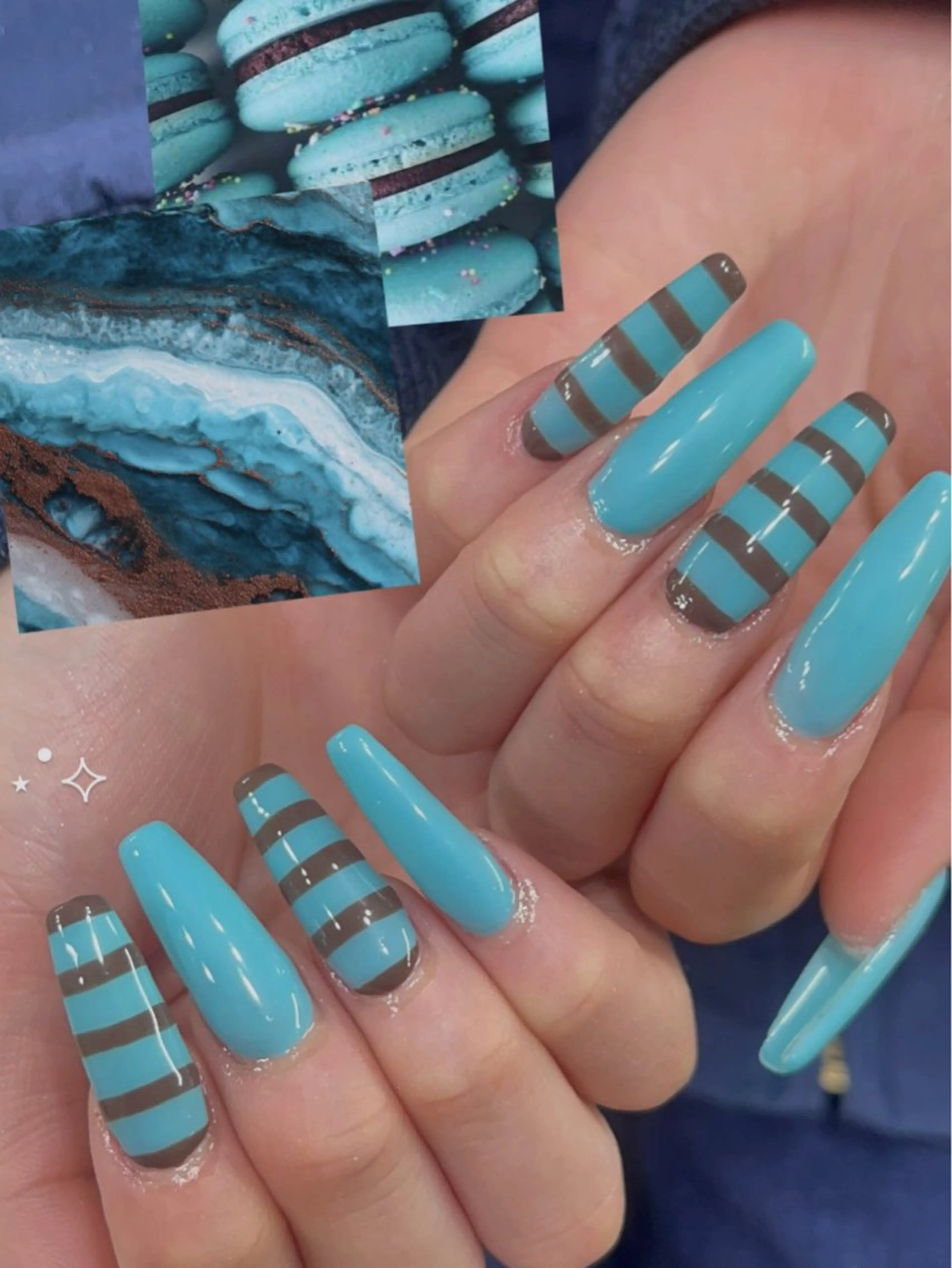 ネイル ロングネイル ハンドネイル natsumi .のネイルデザイン