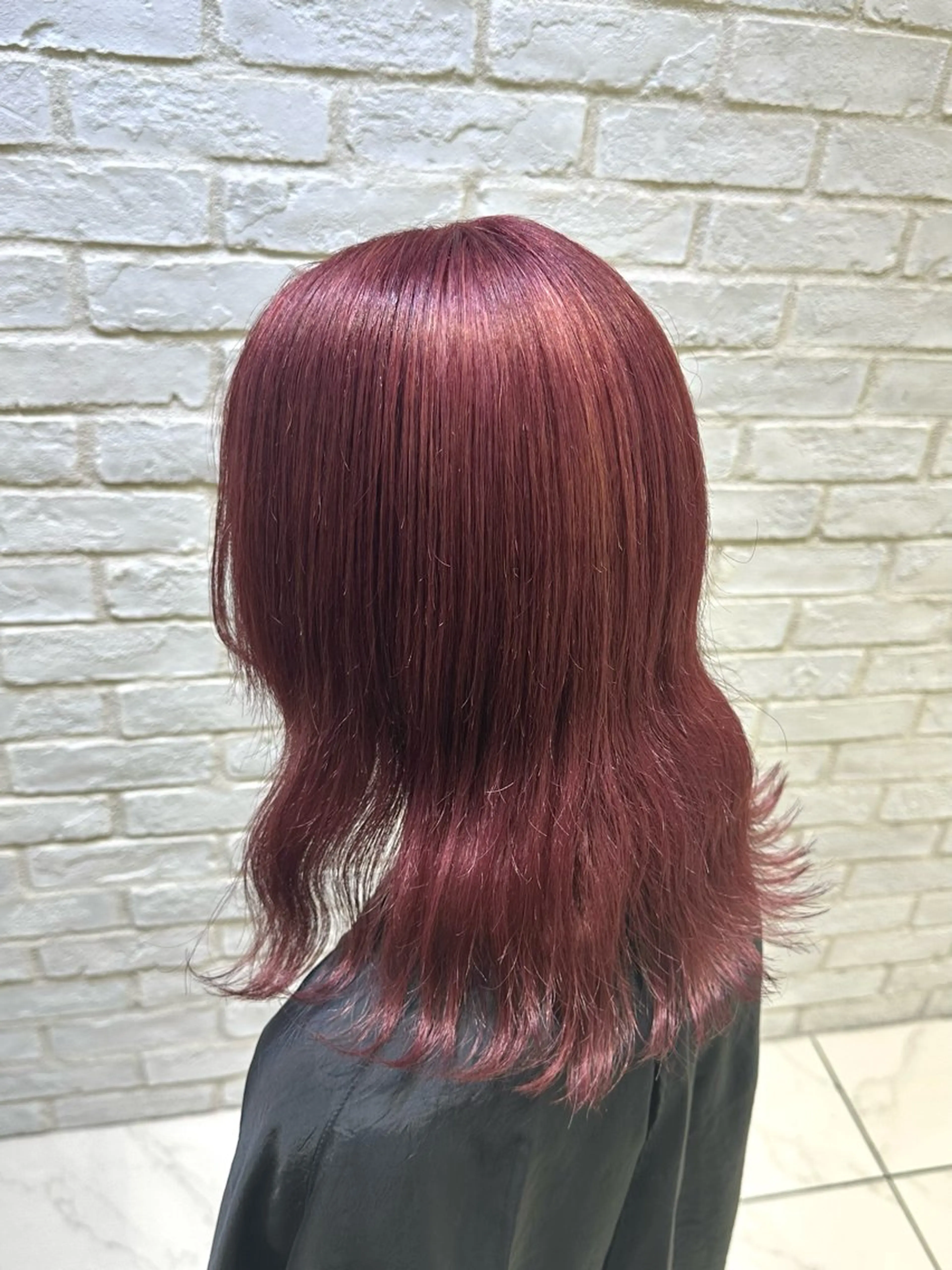 セミロング 髪質改善 北島亜弥/髪質改善 /カラーのヘアスタイル