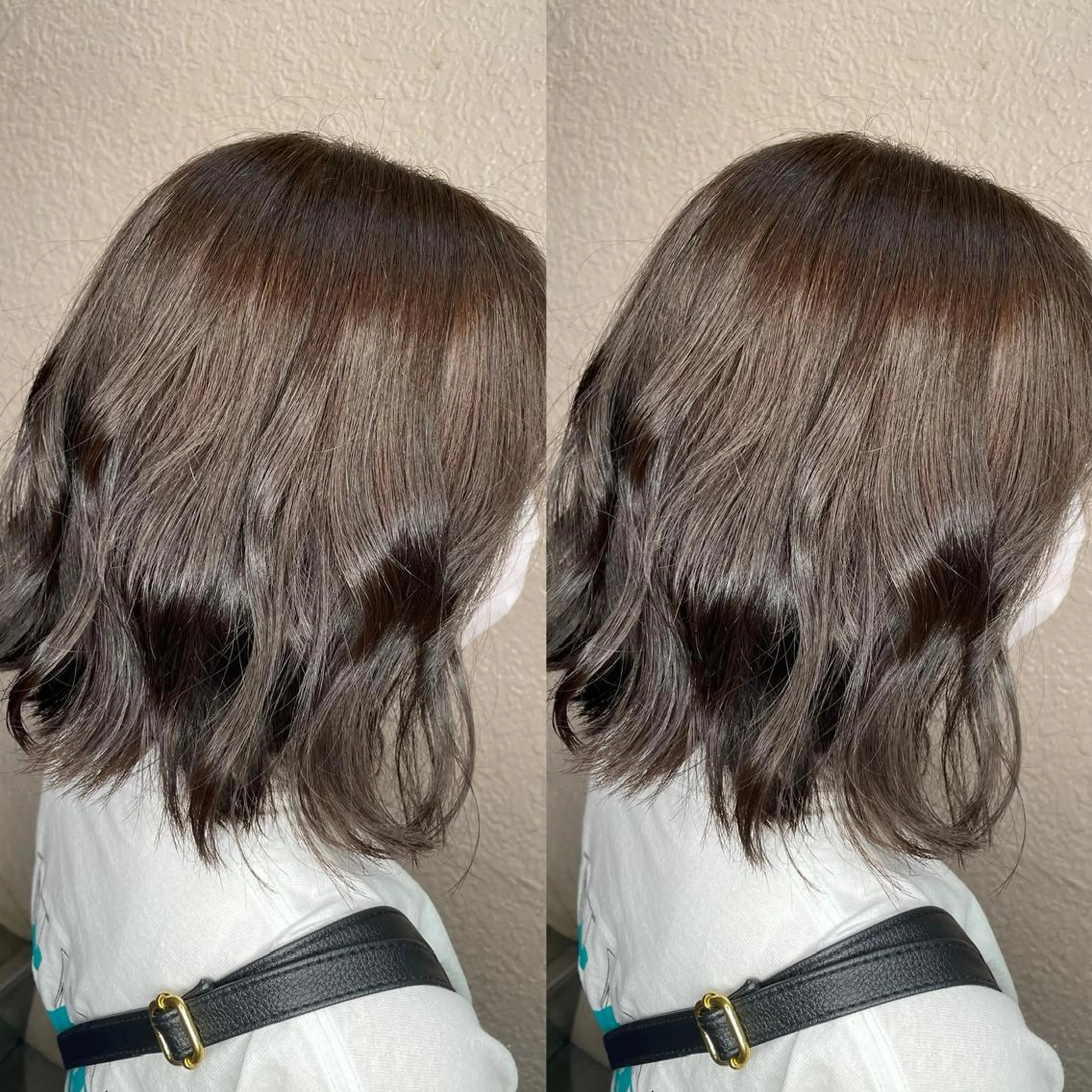 ミディアム カラー ダークグレー 👑派手髪/カット 👑ANRYのヘアスタイル