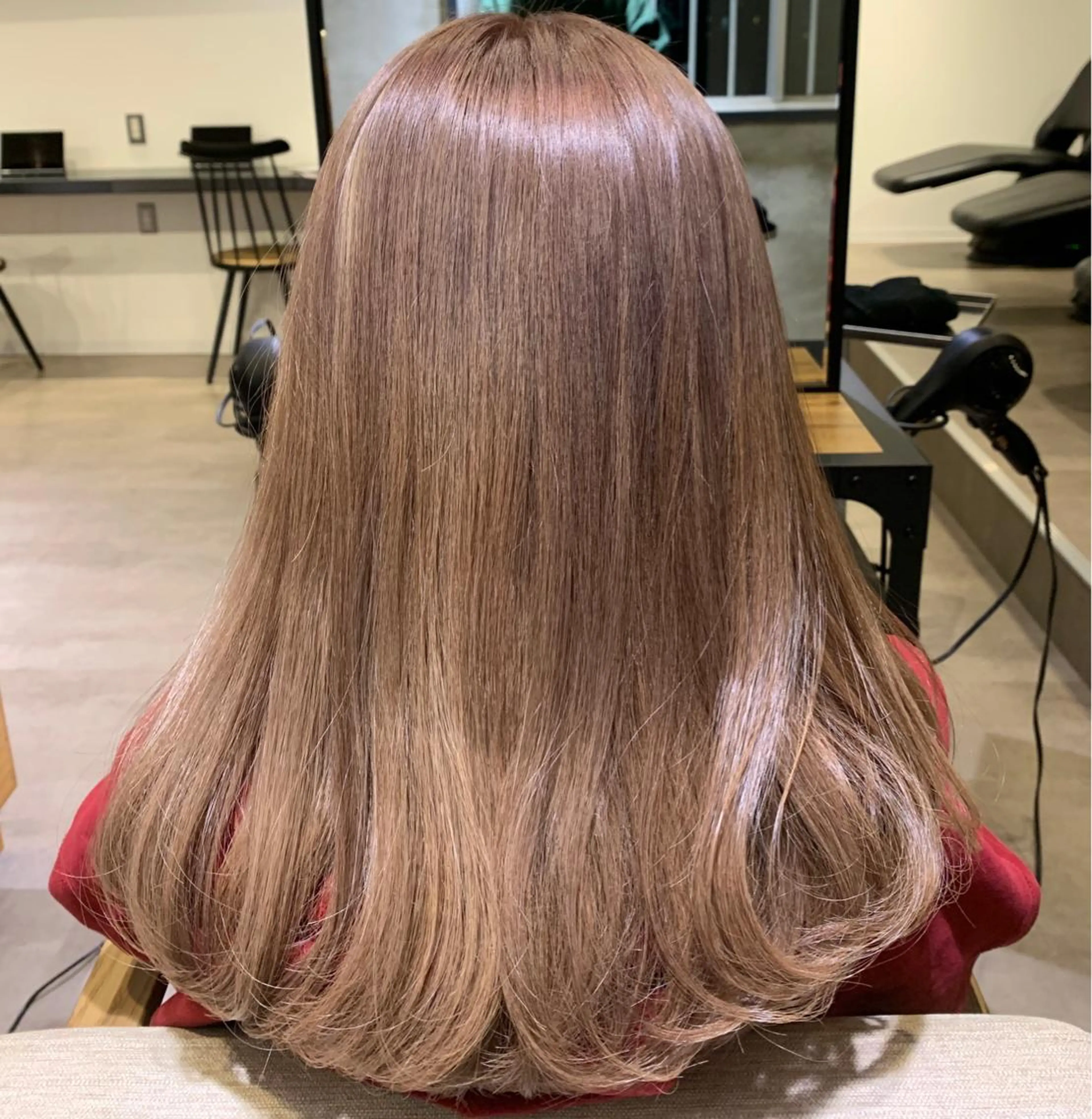 セミロング カラー パーマ ヘアアレンジ ネイル ベージュカラー デザインカラー ピンクカラー ピンクベージュ ピンク カット ヘアカラー トリートメント Sia中野新橋 『JUNYA』のヘアスタイル