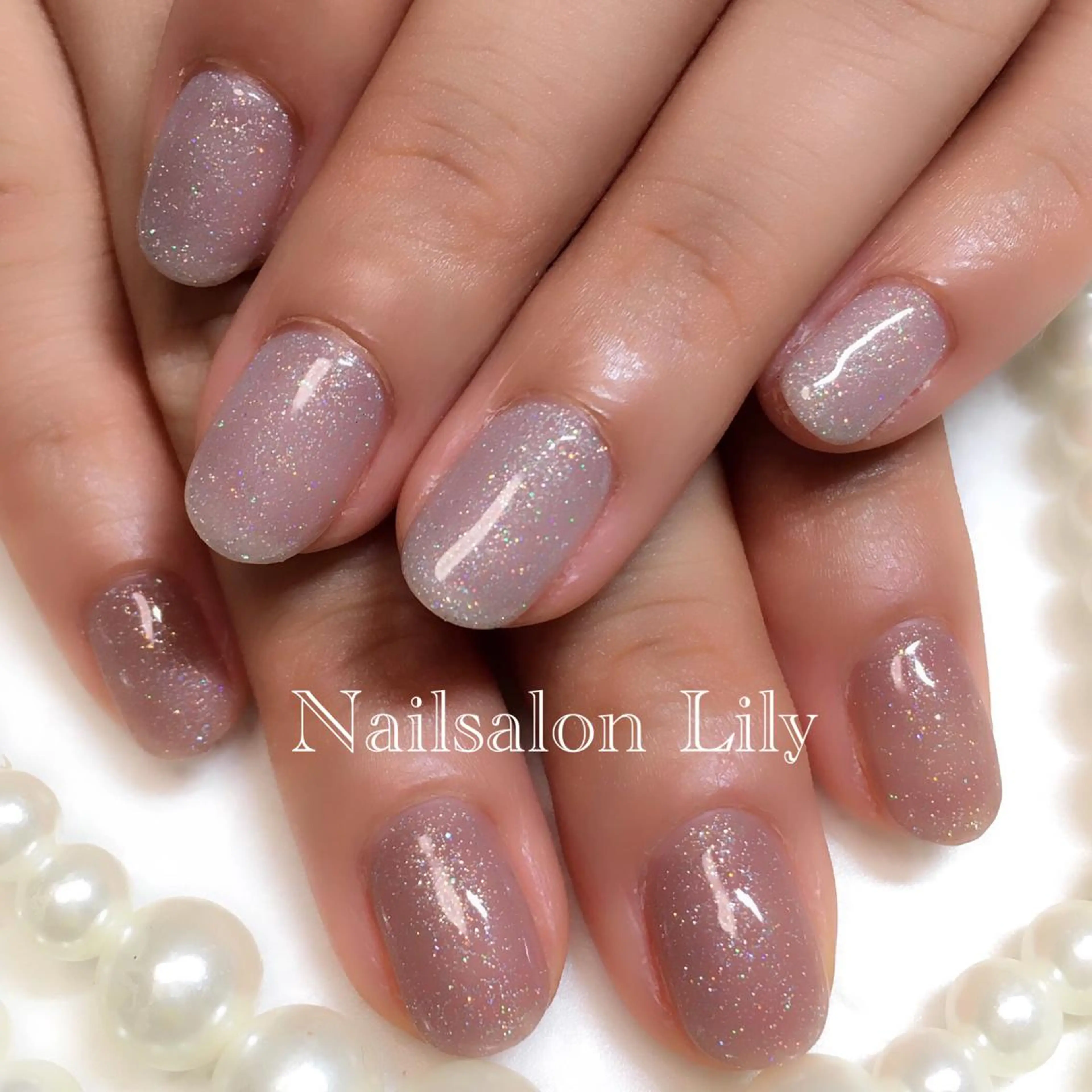 ネイル ワンカラーネイル Lily*nail 🌻Mii🌻のネイルデザイン