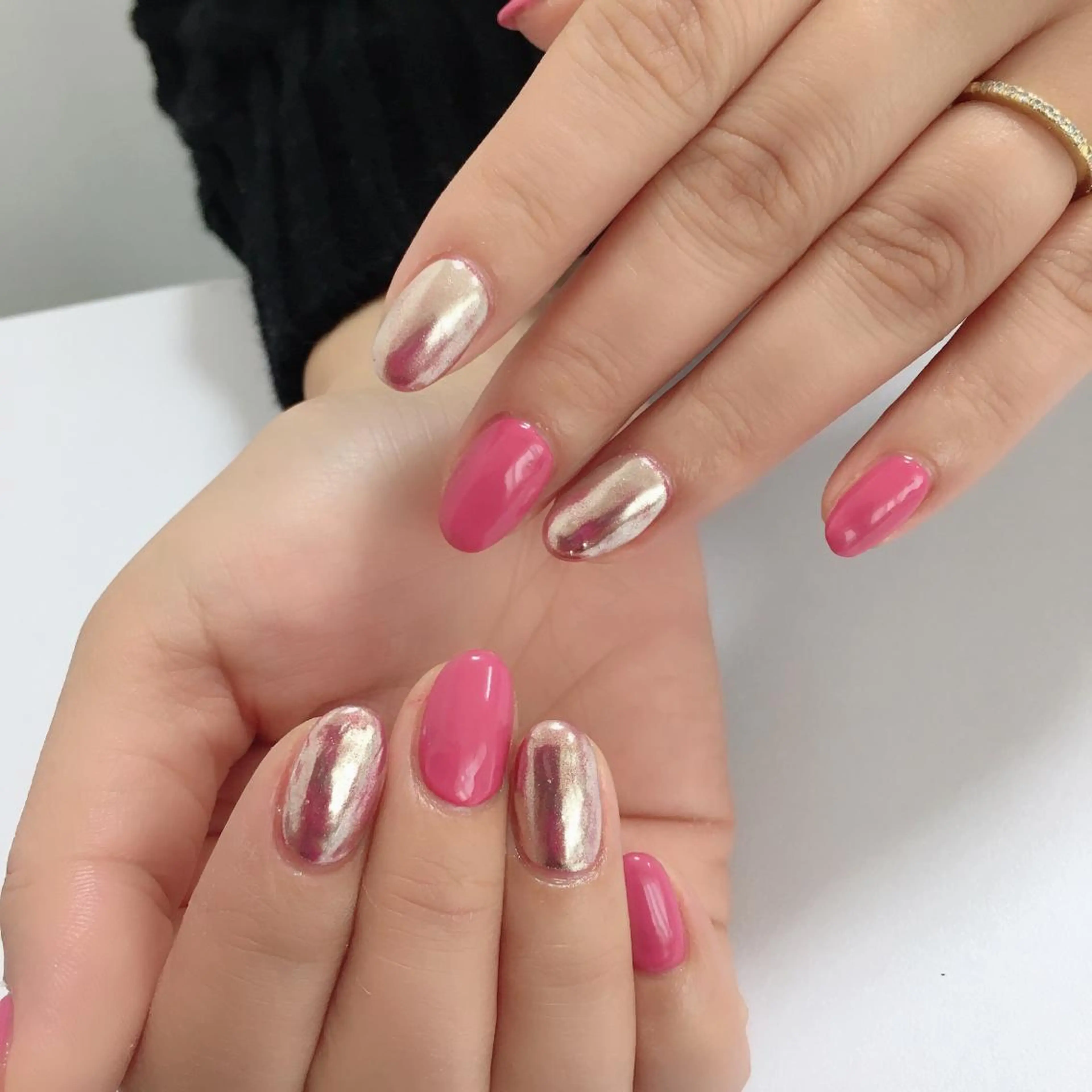 ネイル ミラーネイル Nono Nail ノノネイルのネイルデザイン