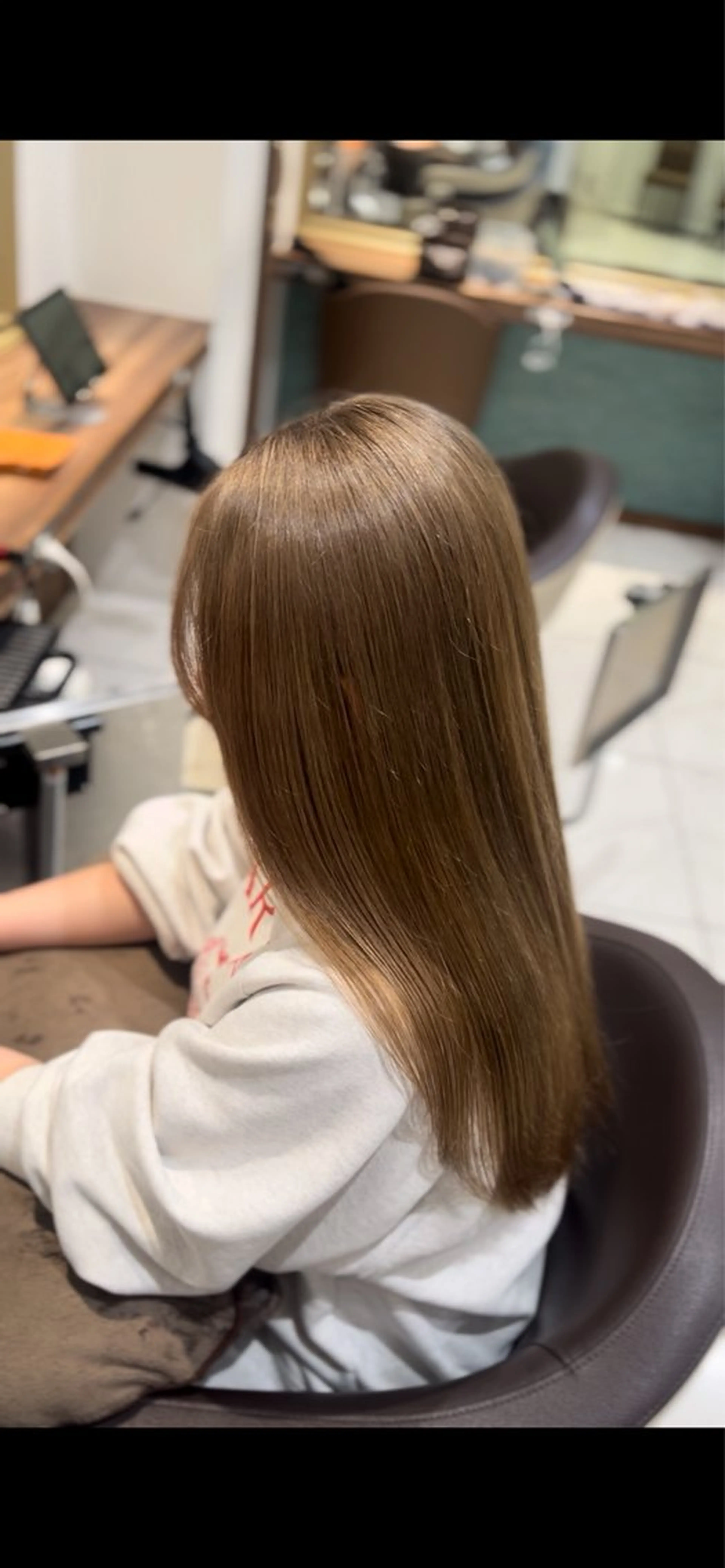 カラー グレージュ ミルクティーグレージュ ash平井店/永木 空✂️のヘアスタイル