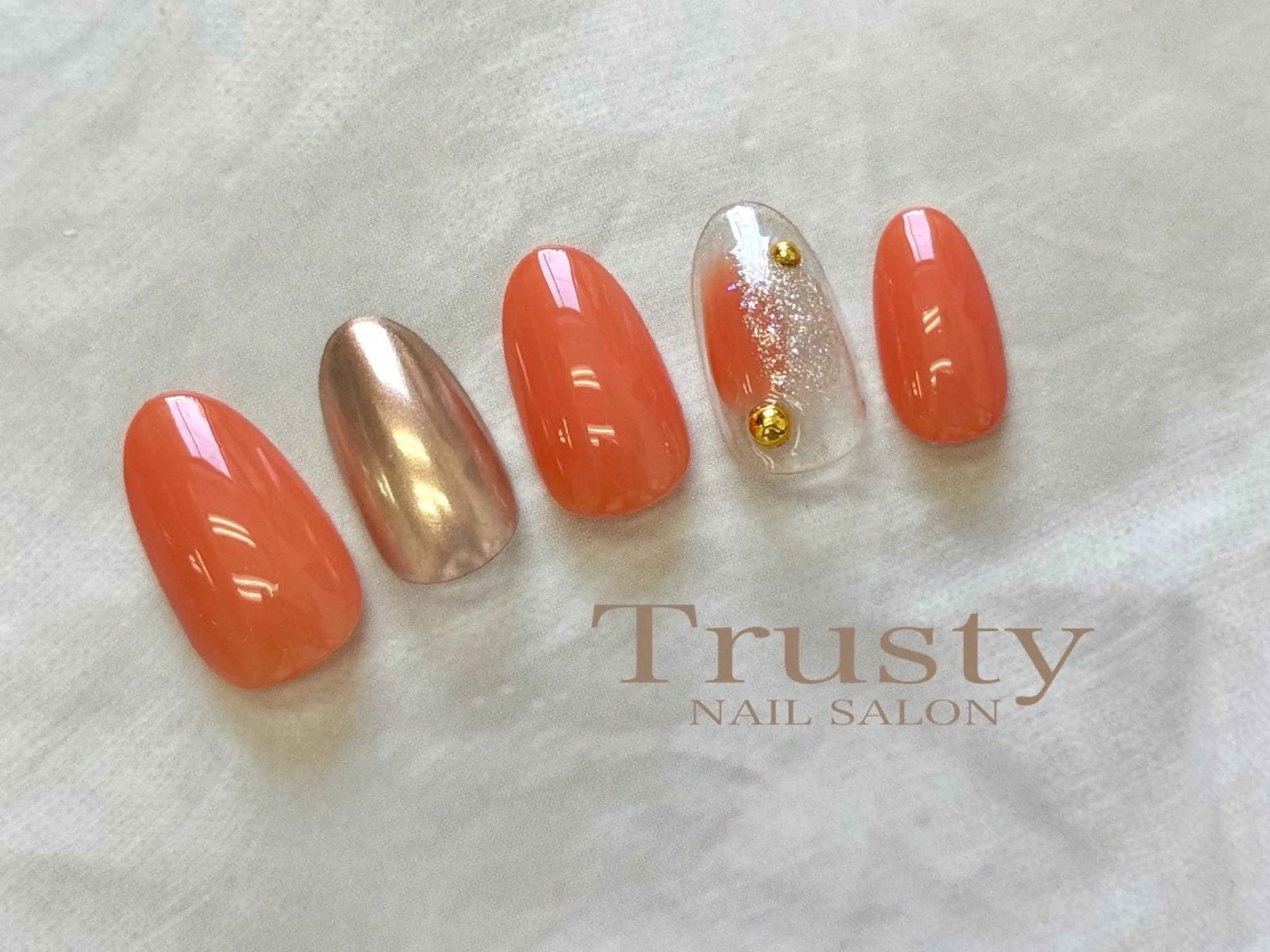 ネイル Trusty新小岩 杉山のネイルデザイン