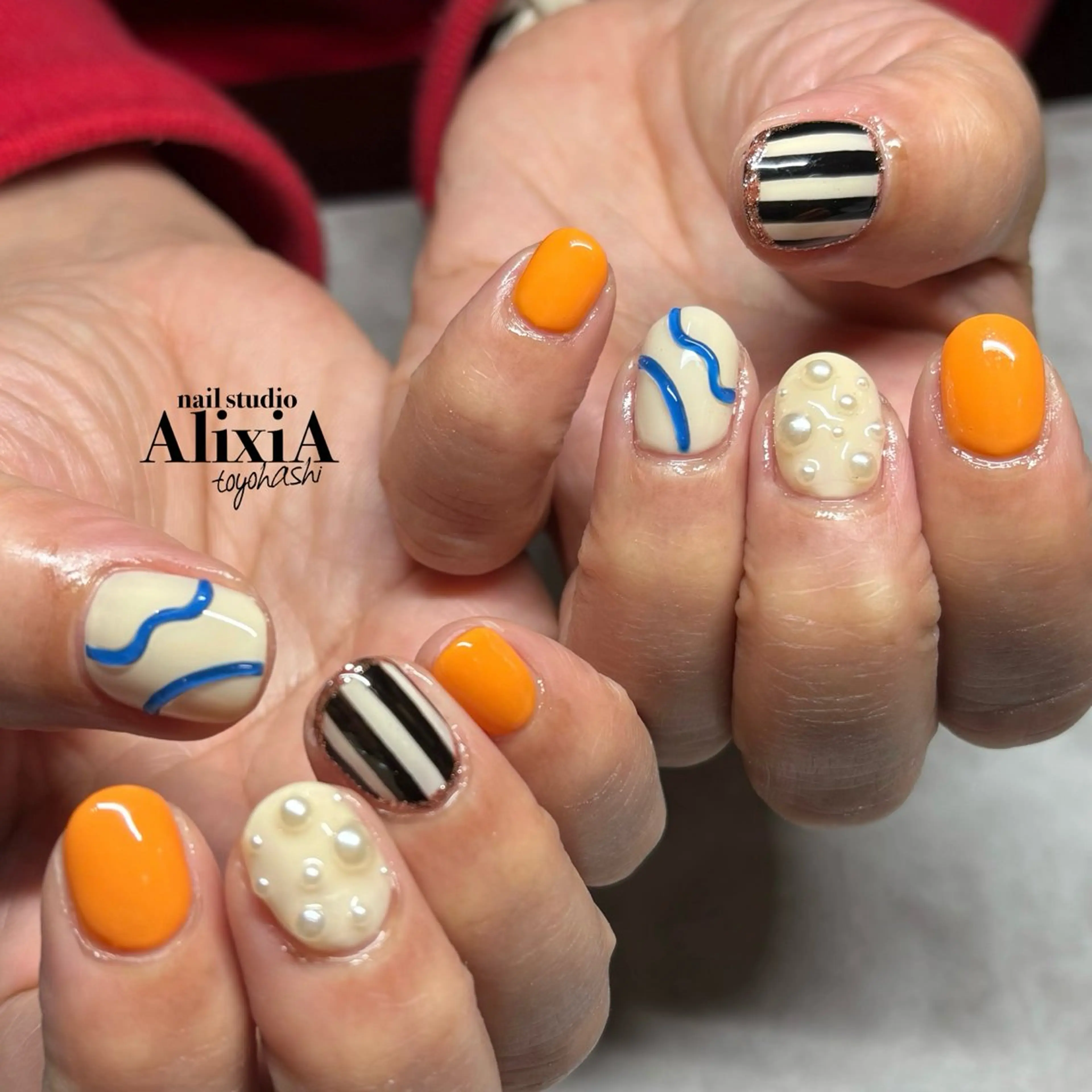 ネイル ハンドネイル AlixiA   nail studio所属・AlixiA ゆみのネイルデザイン