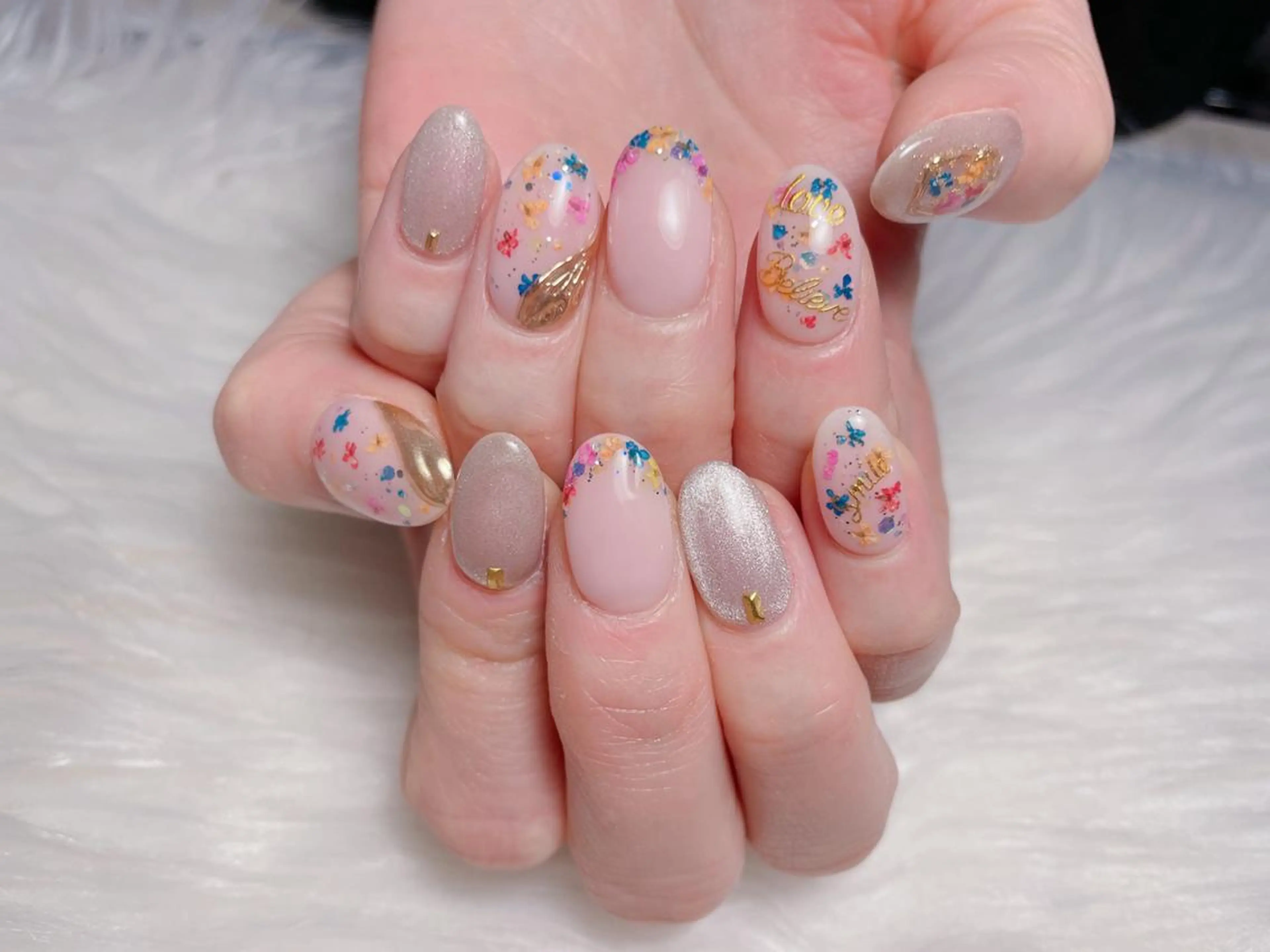 ネイル MiKi Nai池袋 長さだし得意のネイルデザイン