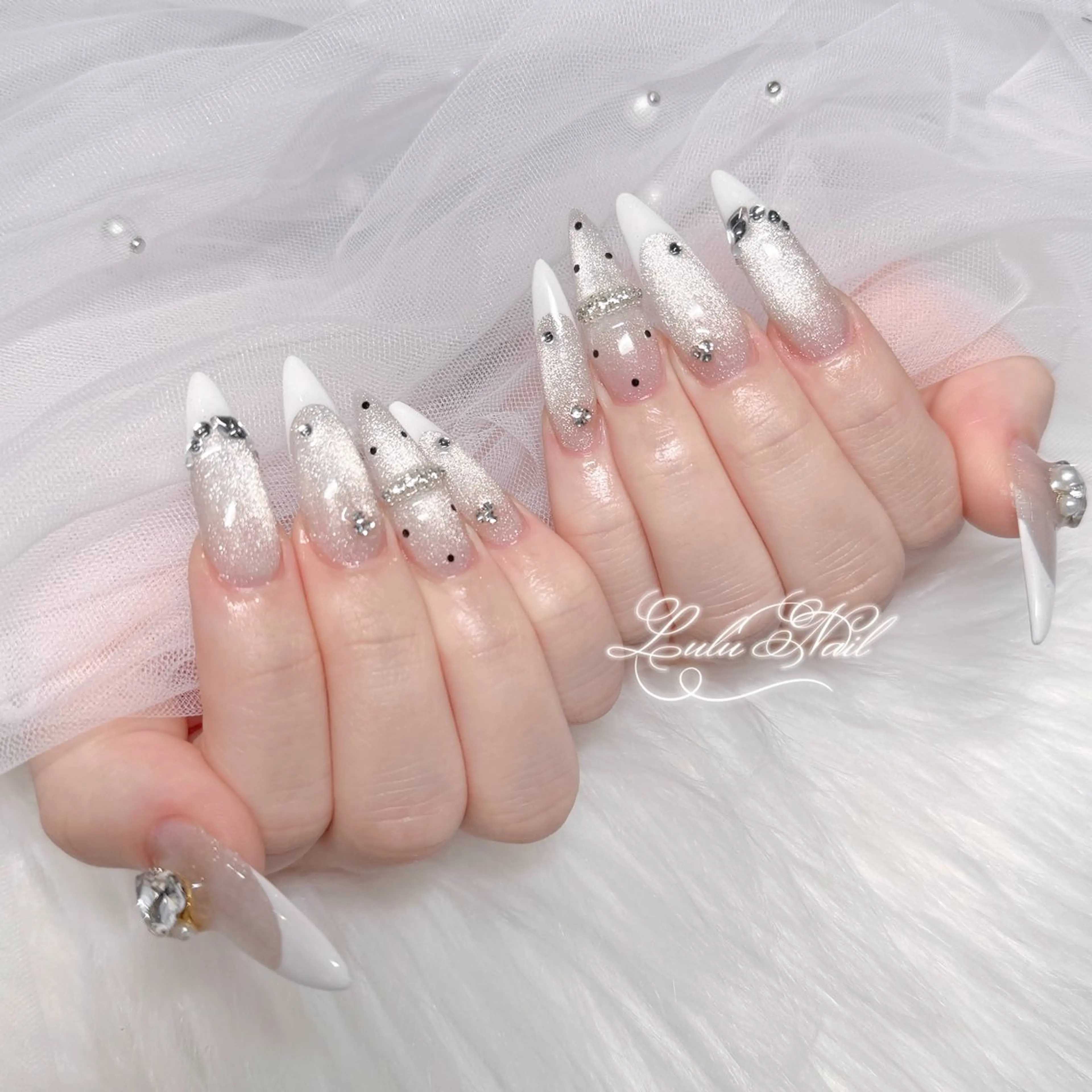 ネイル ハンドネイル Lulu Nail 🫧ユユのネイルデザイン