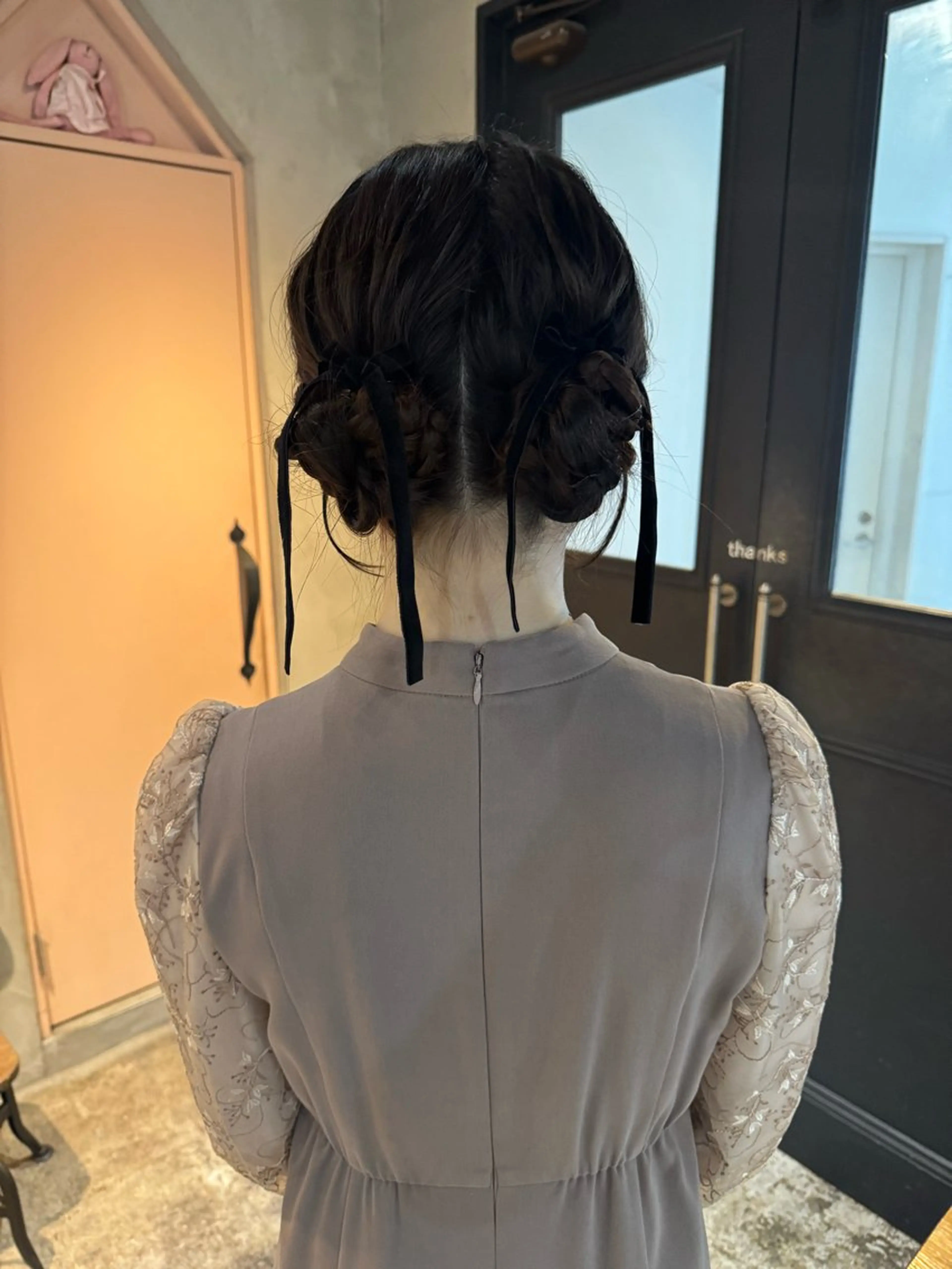 ヘアアレンジ ヘアセット クキノケイカ /暖色カラーのヘアスタイル