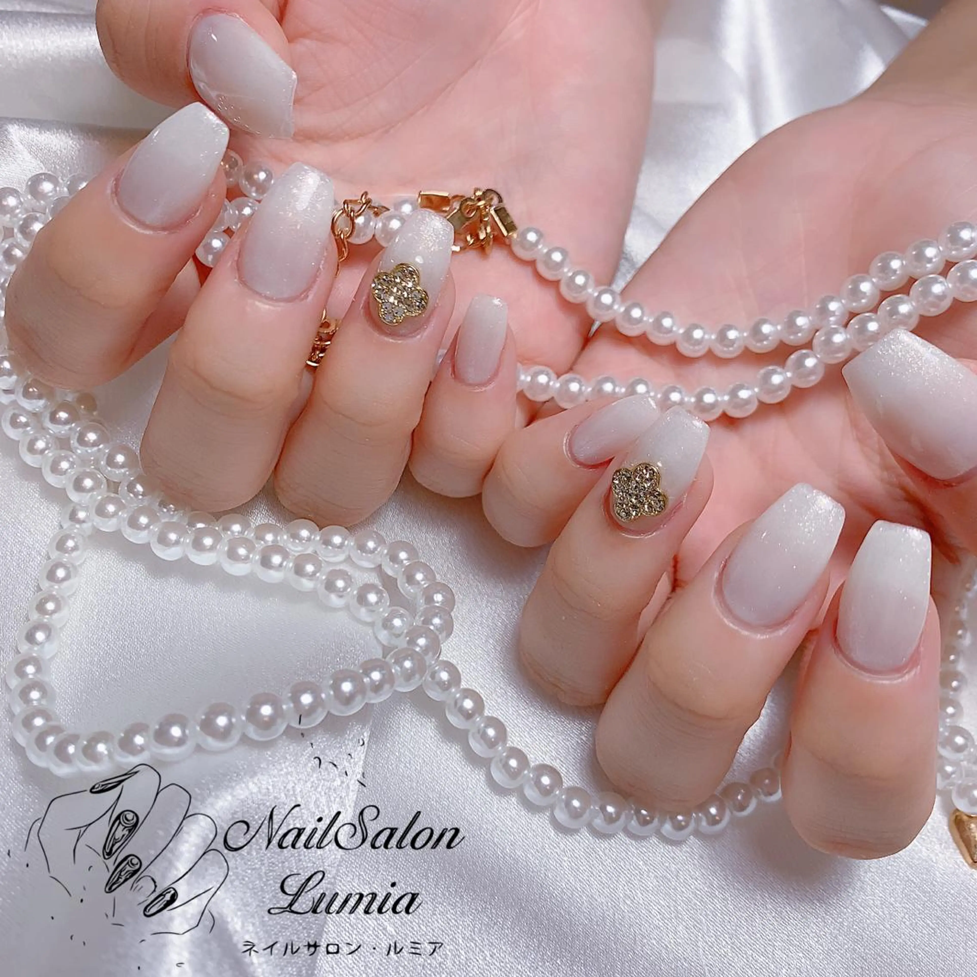 ネイル ハンドネイル ネイルサロン ルミア Lumia 店長のネイルデザイン