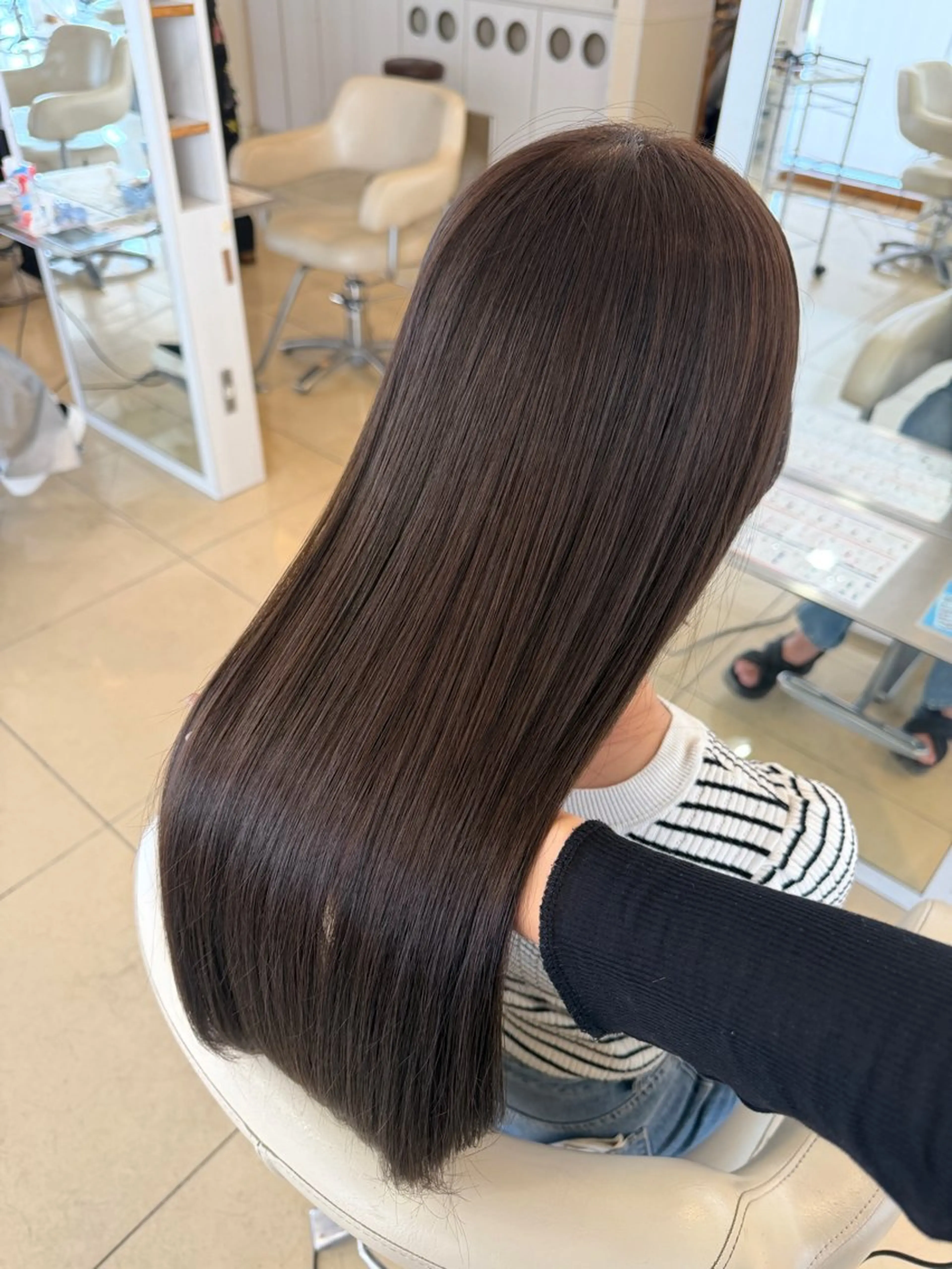 カラー カット ヘアカラー トリートメント 🫧モテ艶カラー🫧 大林未侑のヘアスタイル