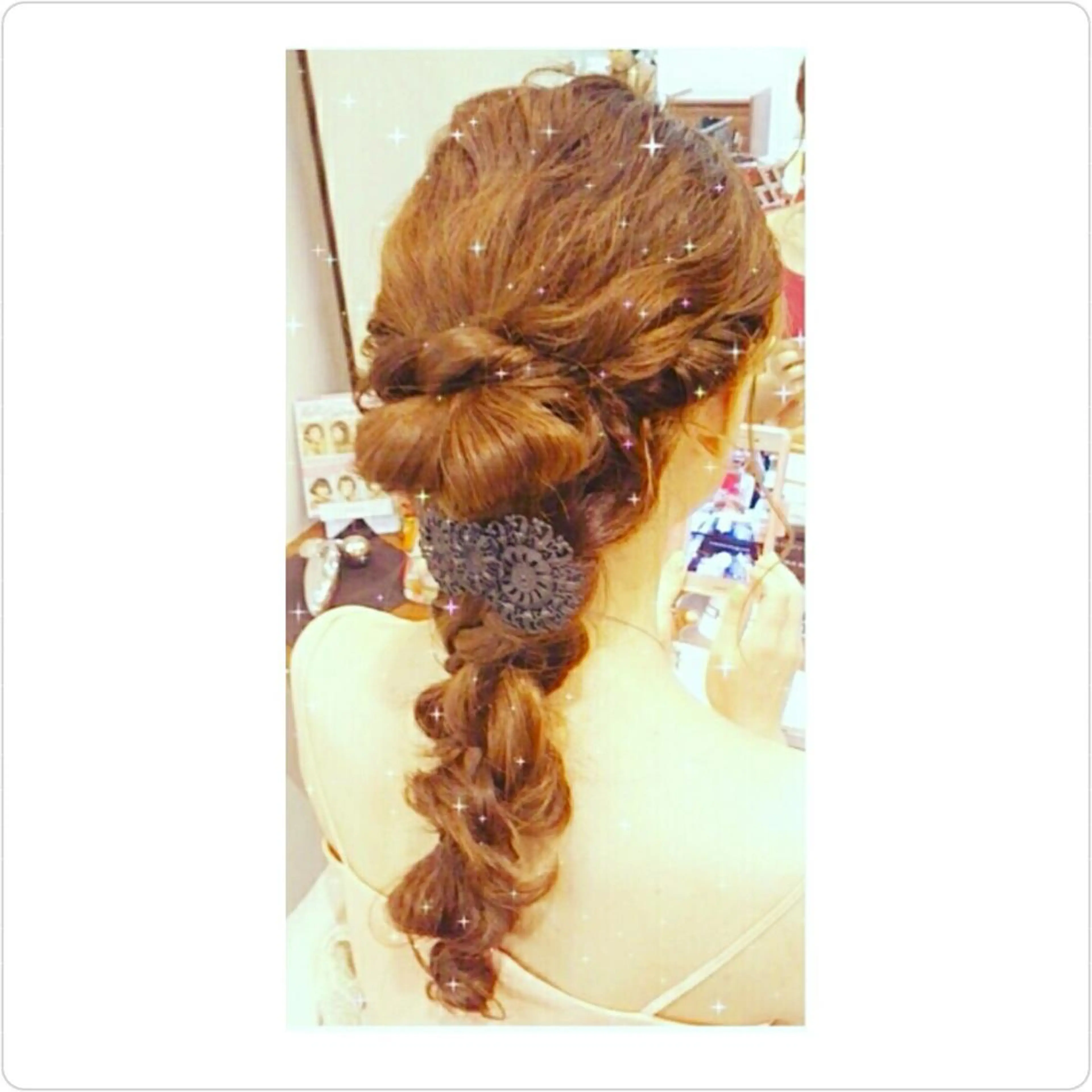 ヘアアレンジ ロング ロング feel所属・Ogawa maiのヘアスタイル