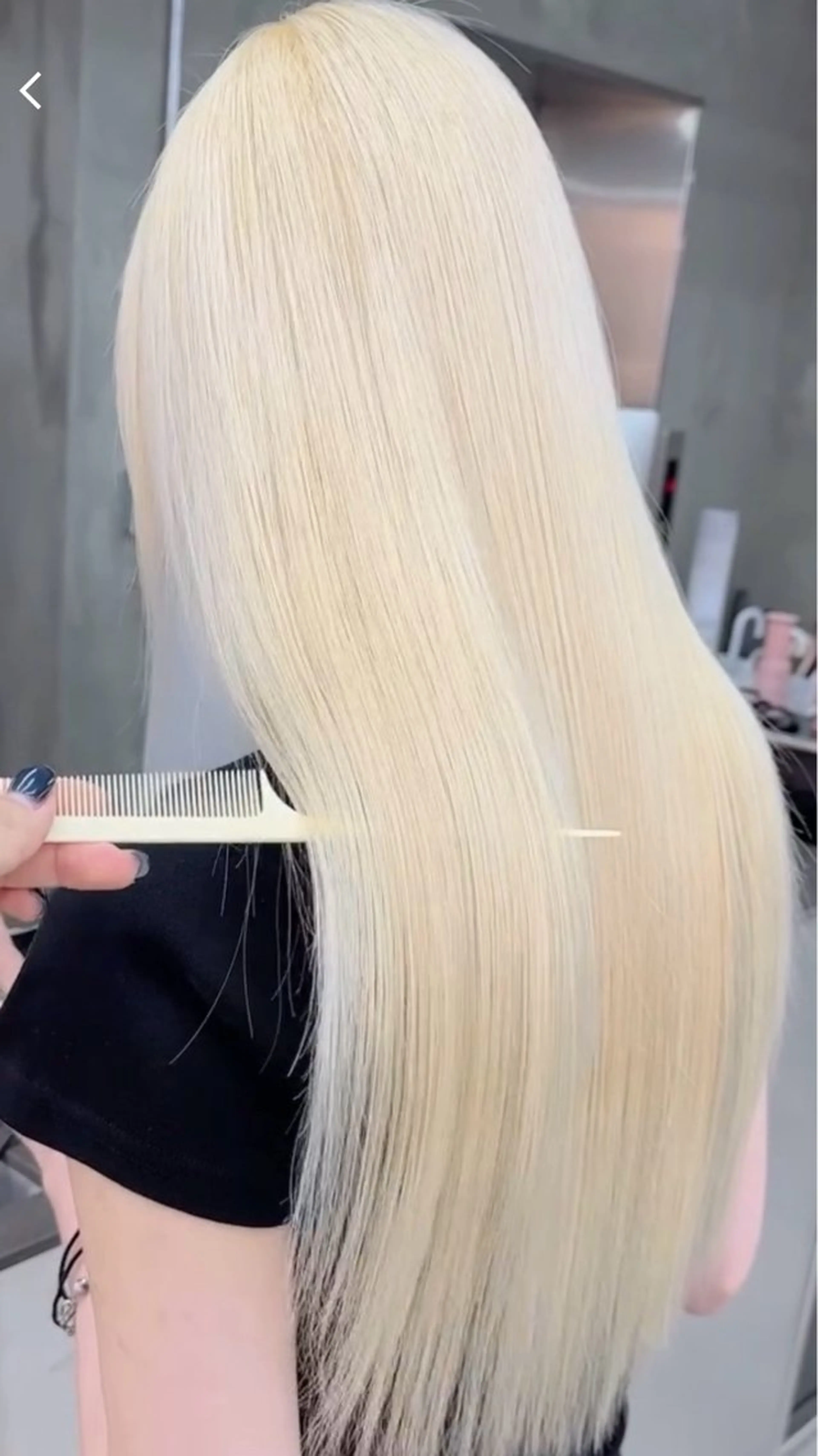 【NOTIP☆】ダブルスキルエクステ® ノーチップ 53cm 60束（120本） ブロンド限定✨リペアOK／お手頃価格の写真