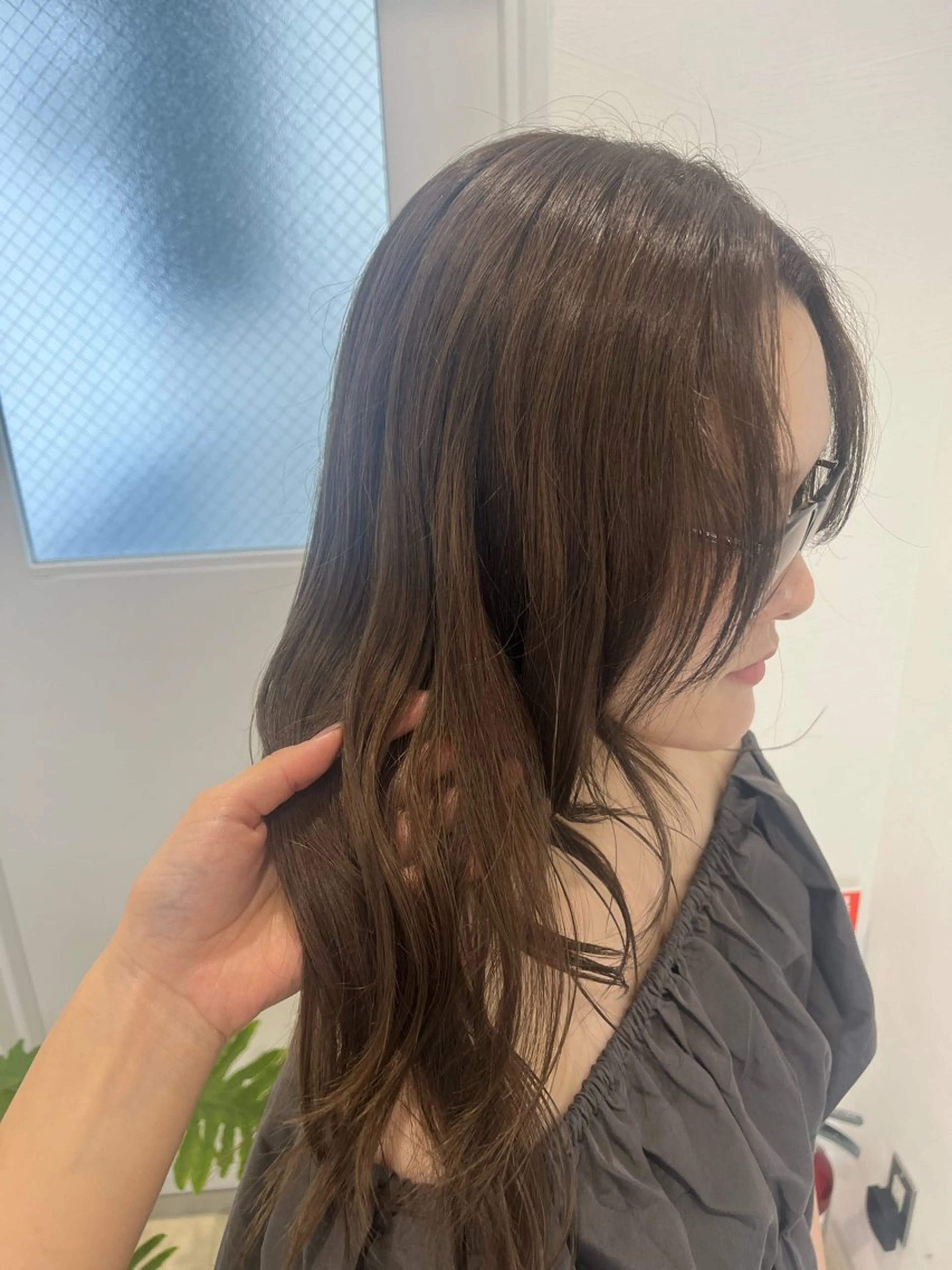 カラー 透明感\モテカラー 🫧🎀YUUのヘアスタイル