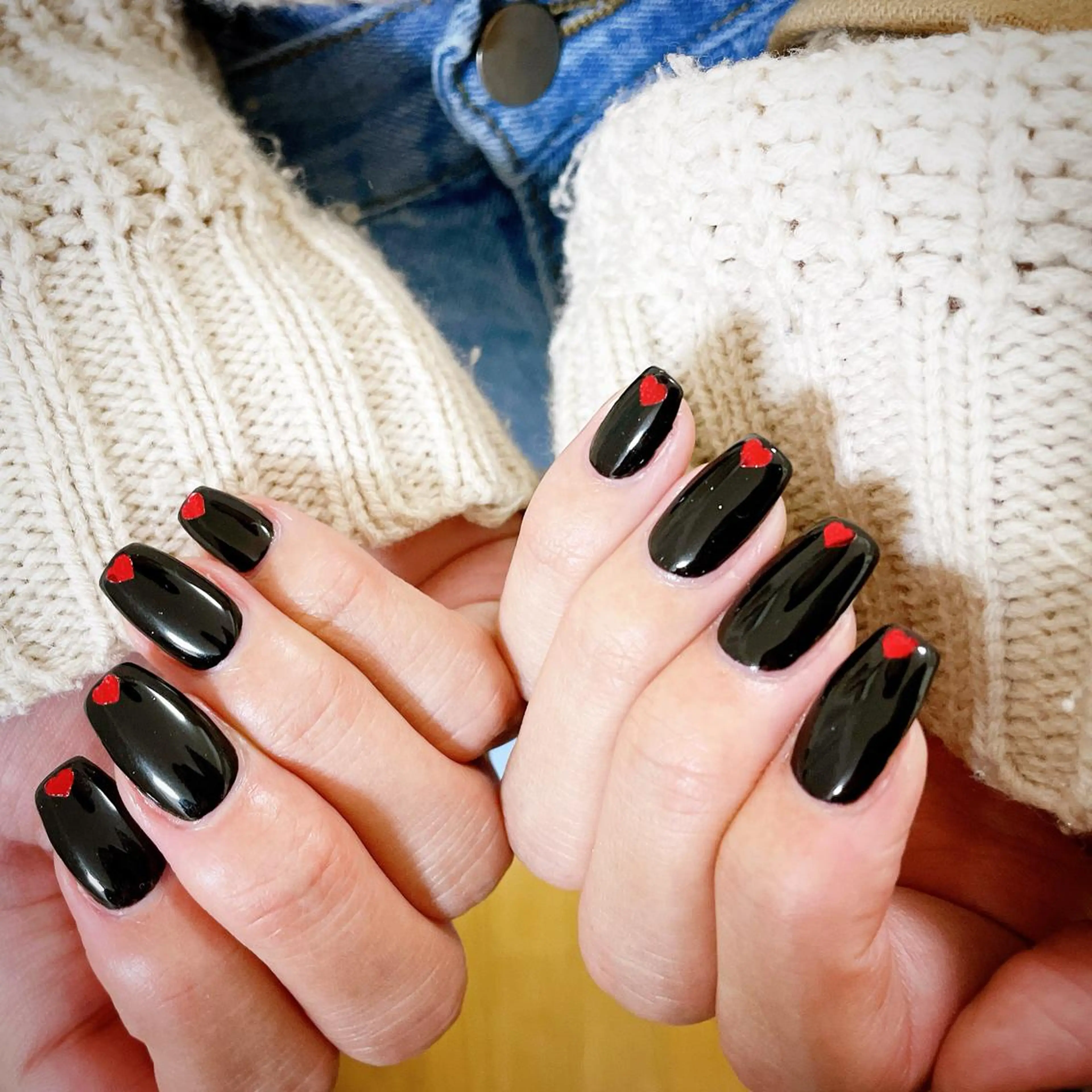 ネイル フットネイル ジェルネイル ハート ホログラムネイル 韓国ネイル ハンドネイル mogunail &blowのネイルデザイン