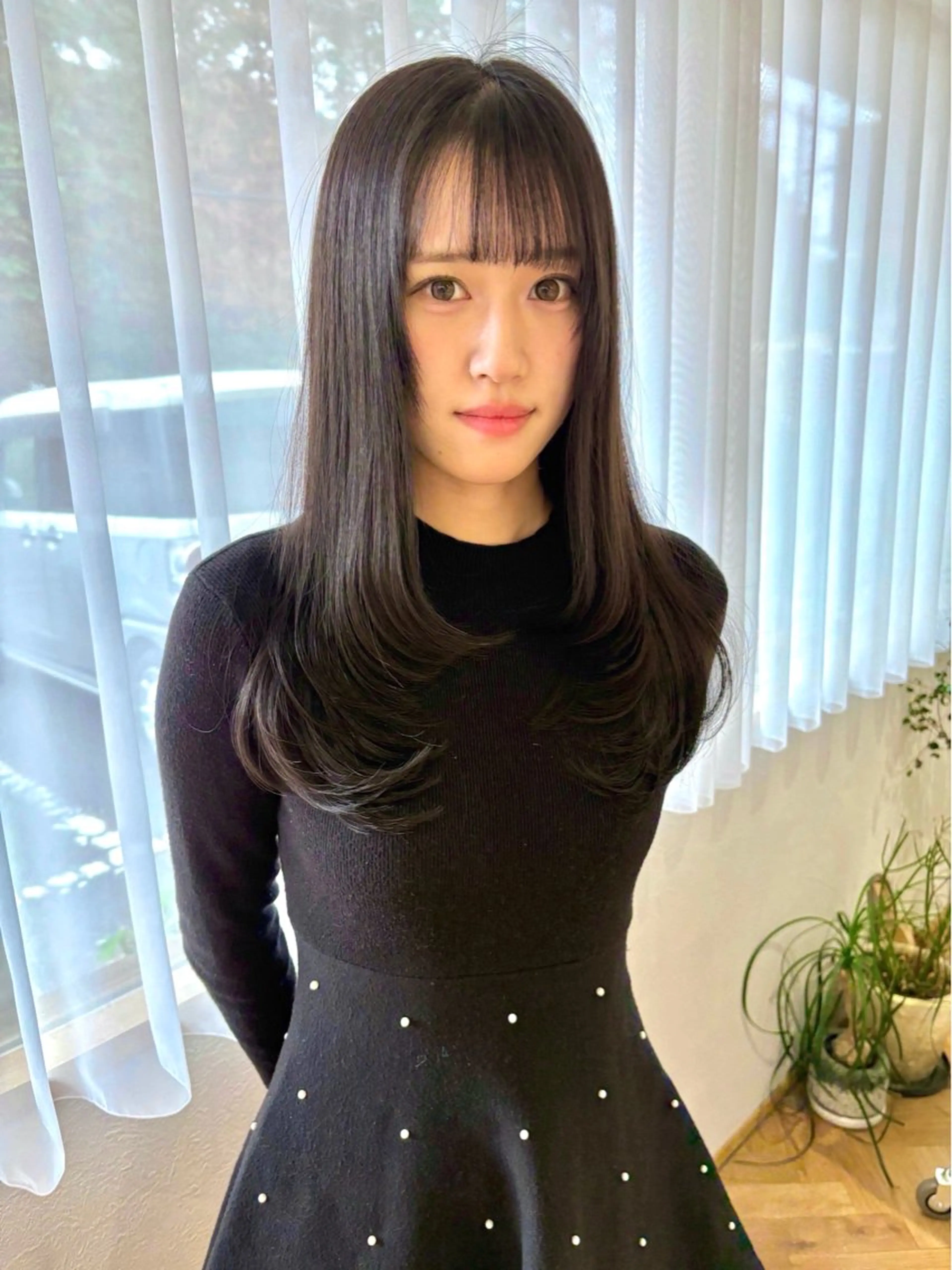 ☆人気メニュー☆ ケアカラー💛＋4stepトリートメント💚[姫路/艶髪/透明感カラー]の写真