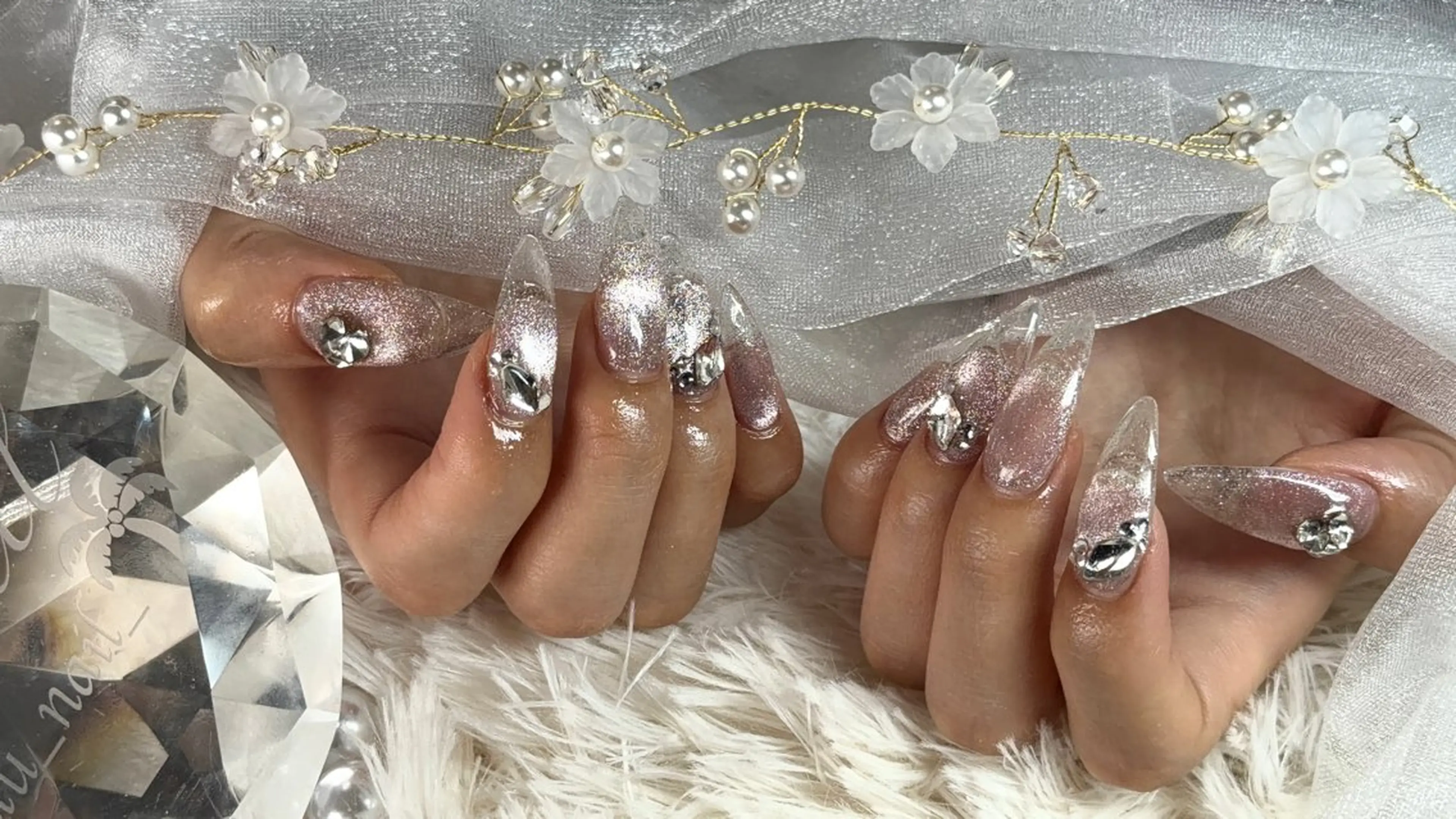 ネイル 長さ出し 持ち込み ネイルチップ 佐野 愛美のネイルデザイン