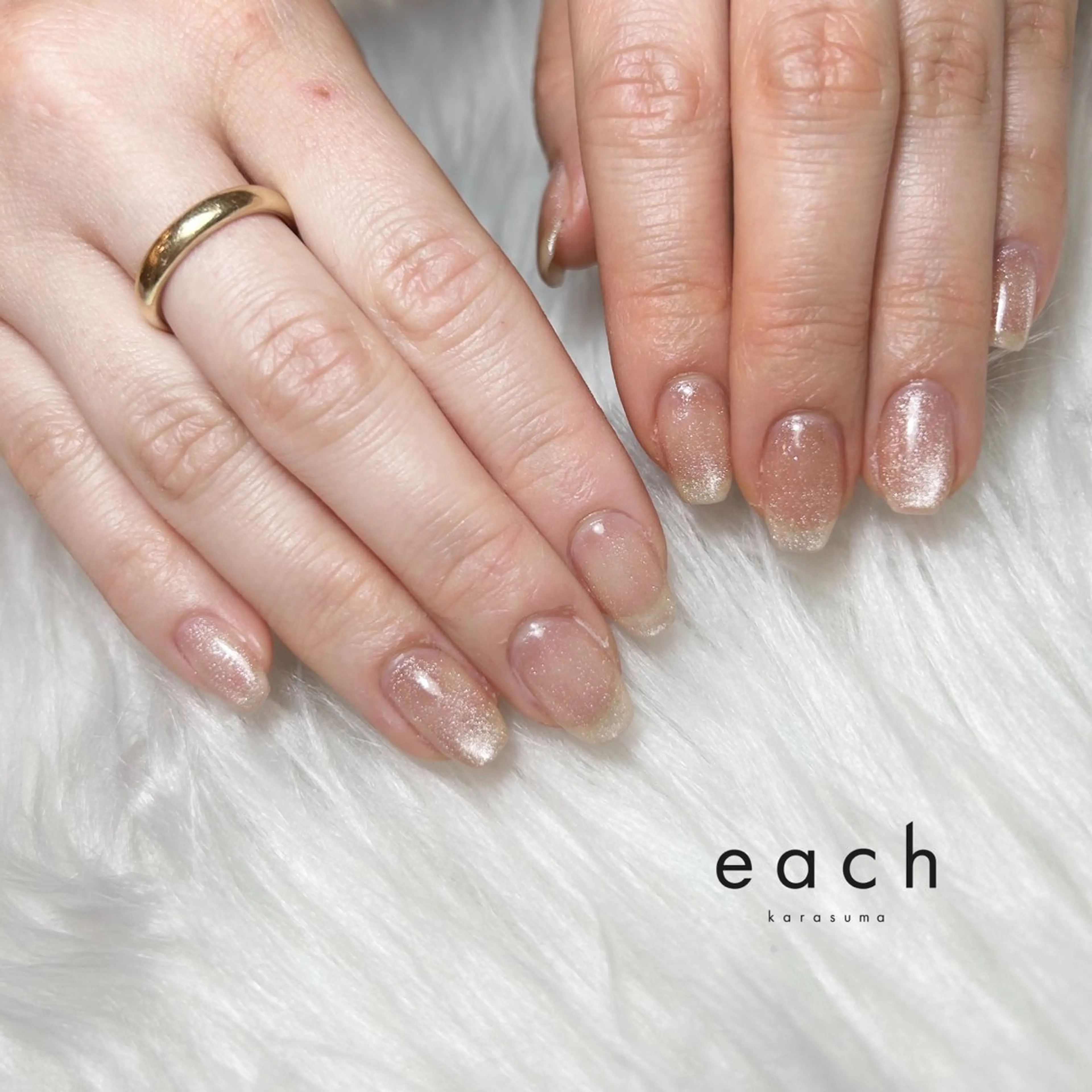 ネイル マグネットネイル ハンドネイル filon nail所属・filon nail kanako🕊のネイルデザイン