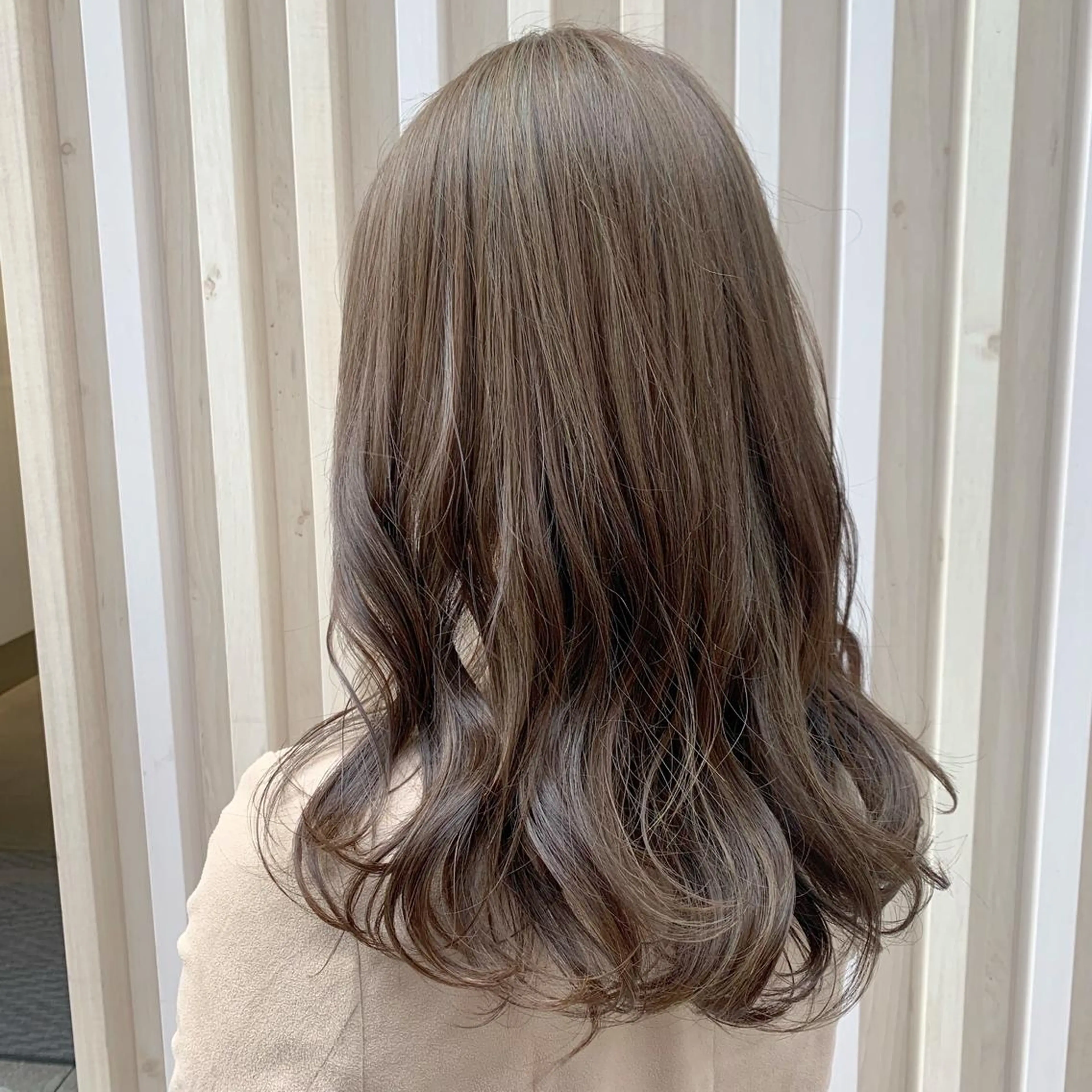 セミロング 💖レイヤー×美髪 💖momoのヘアスタイル