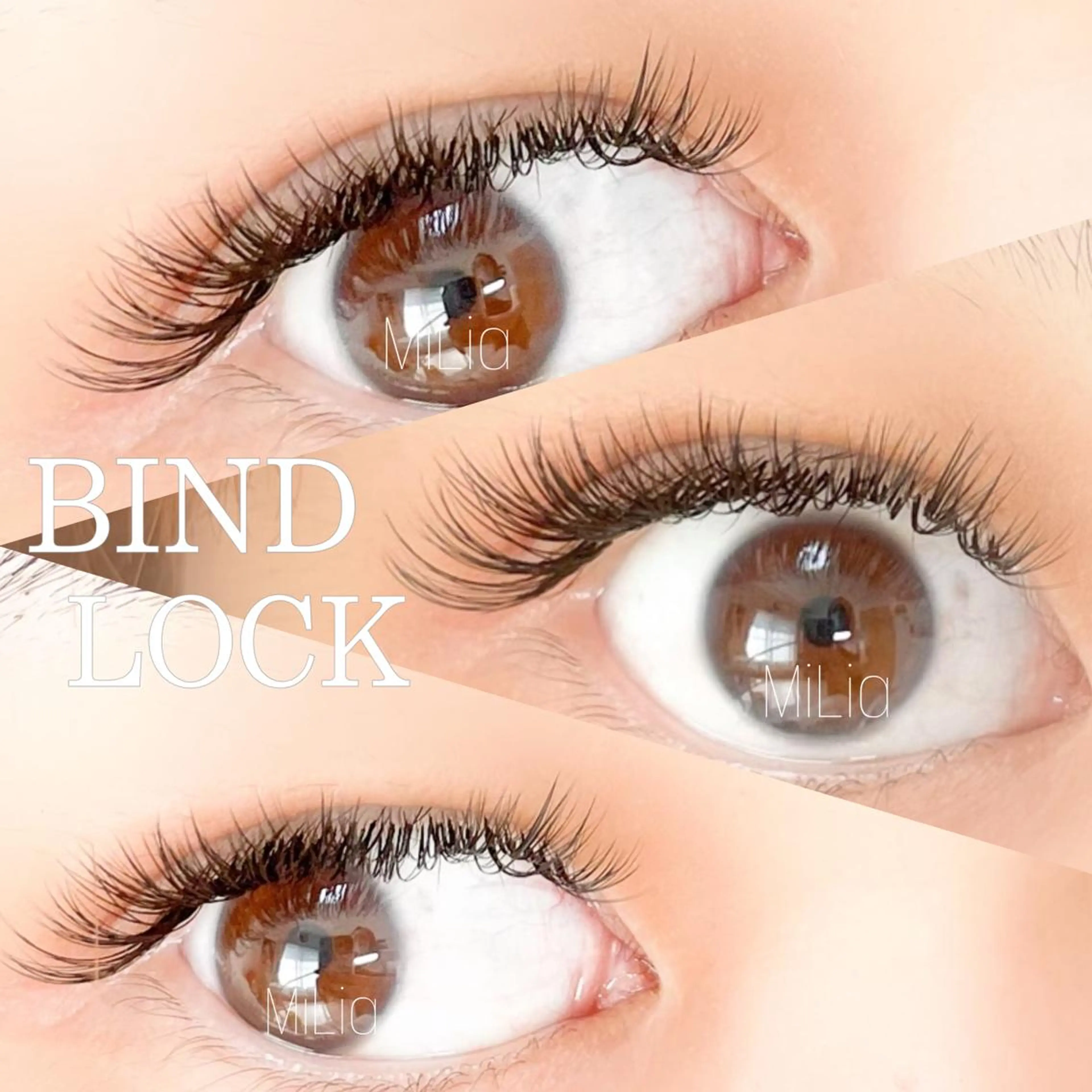 マツエク・マツパ . MiLiaのマツエク・マツパデザイン