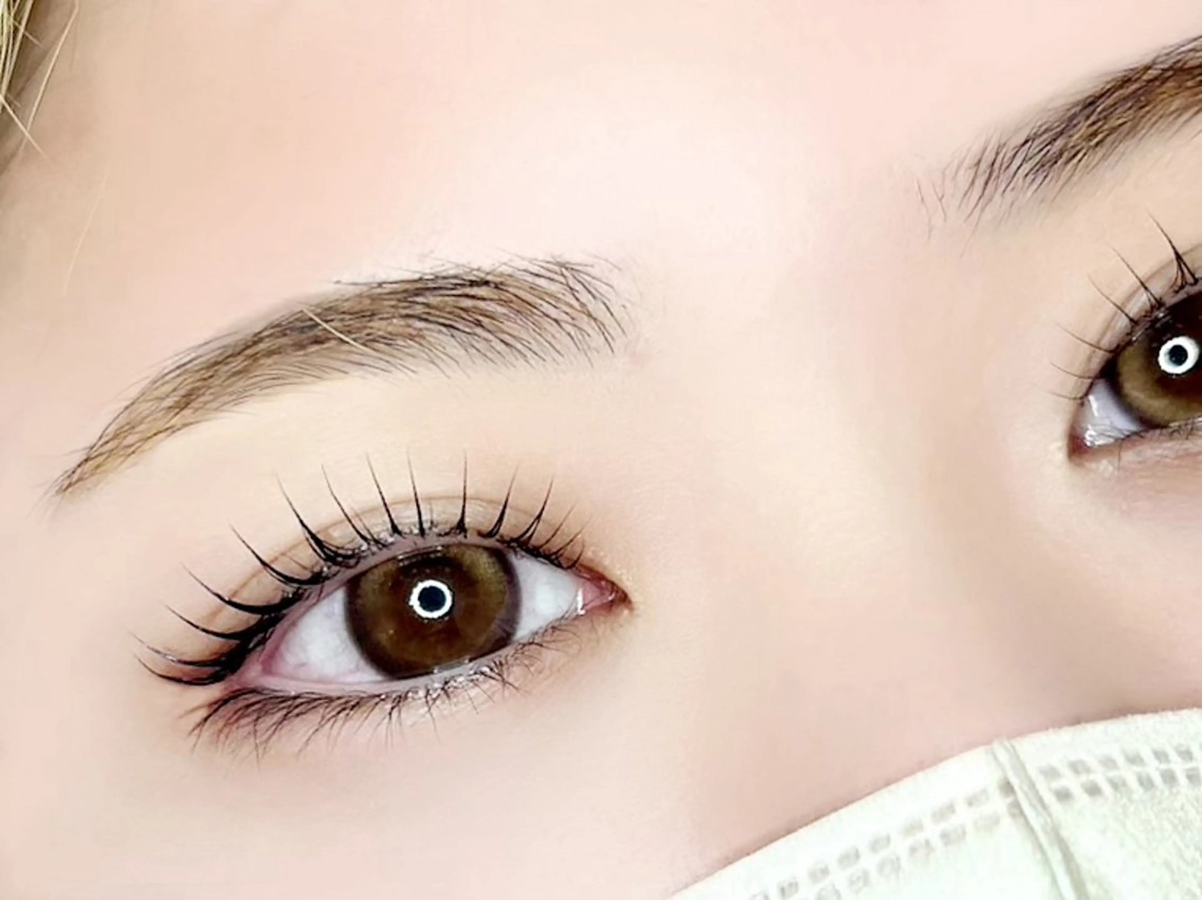 マツエク・マツパ 一重×まつ毛パーマ マツパ joieange 心斎橋tanakaのマツエク・マツパデザイン