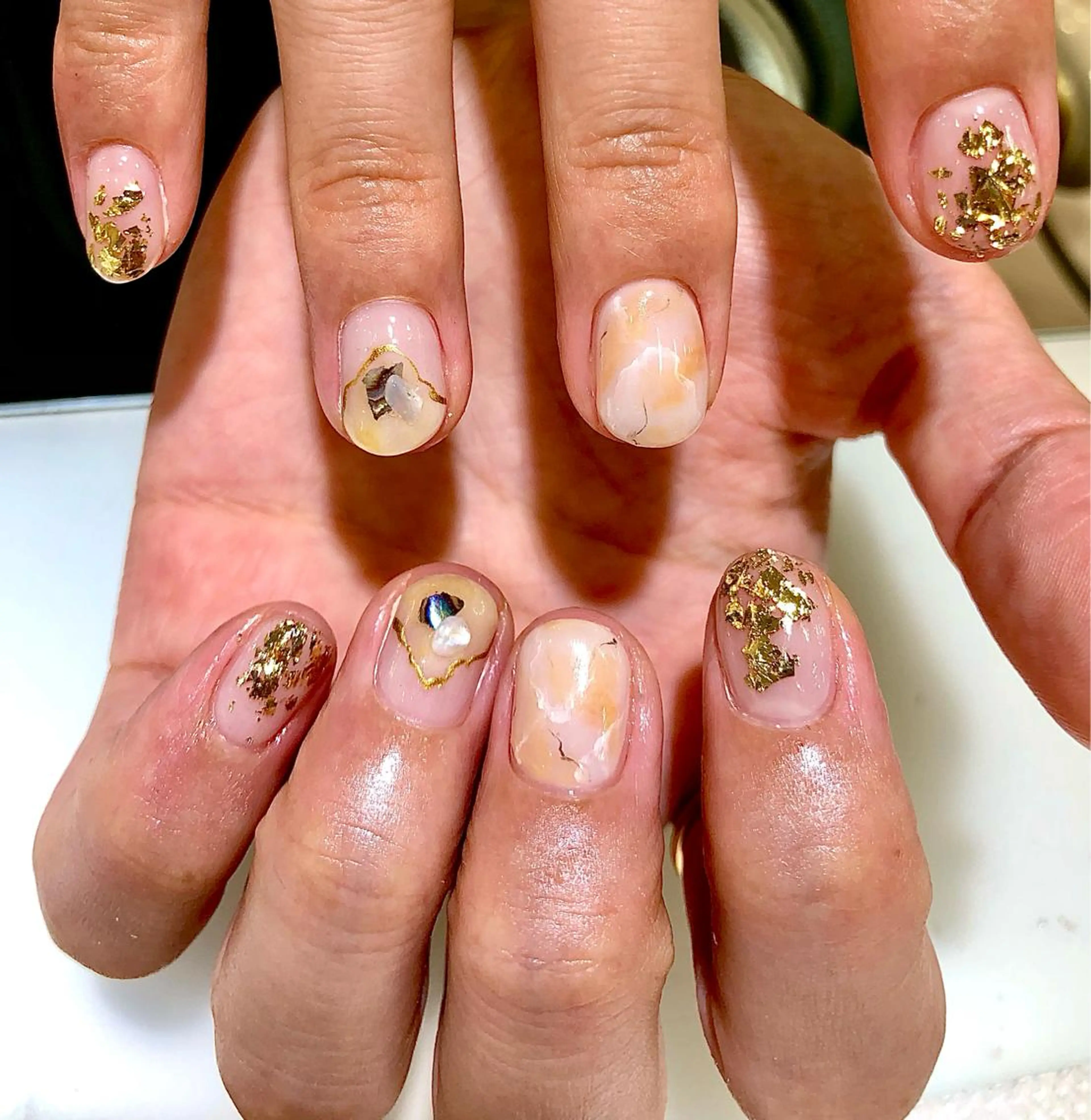 ネイル Silent 話さないネイルサロンのネイルデザイン