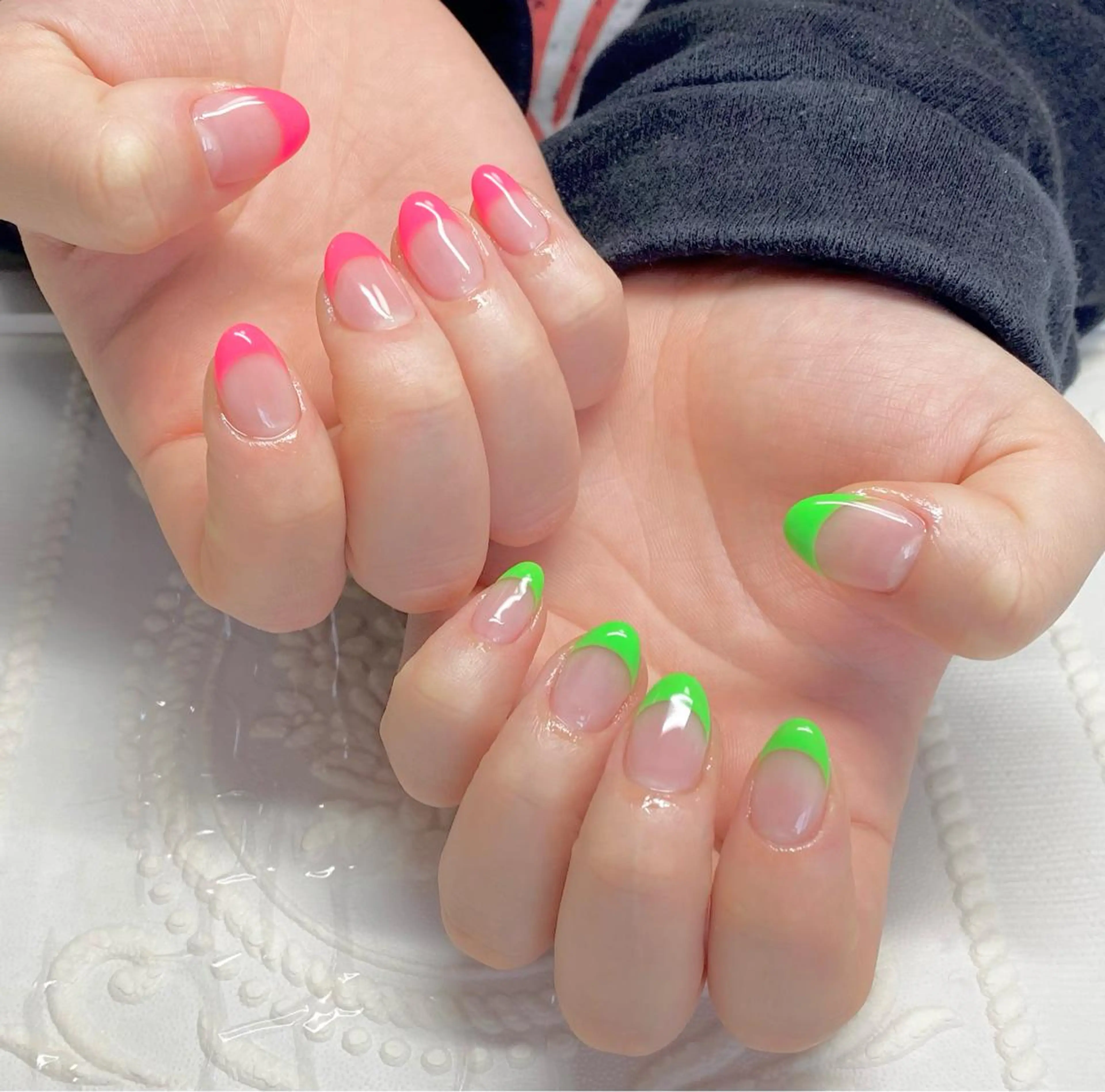 ショート ネイル フレンチネイル ハンドネイル LUNE NAILのその他イメージ