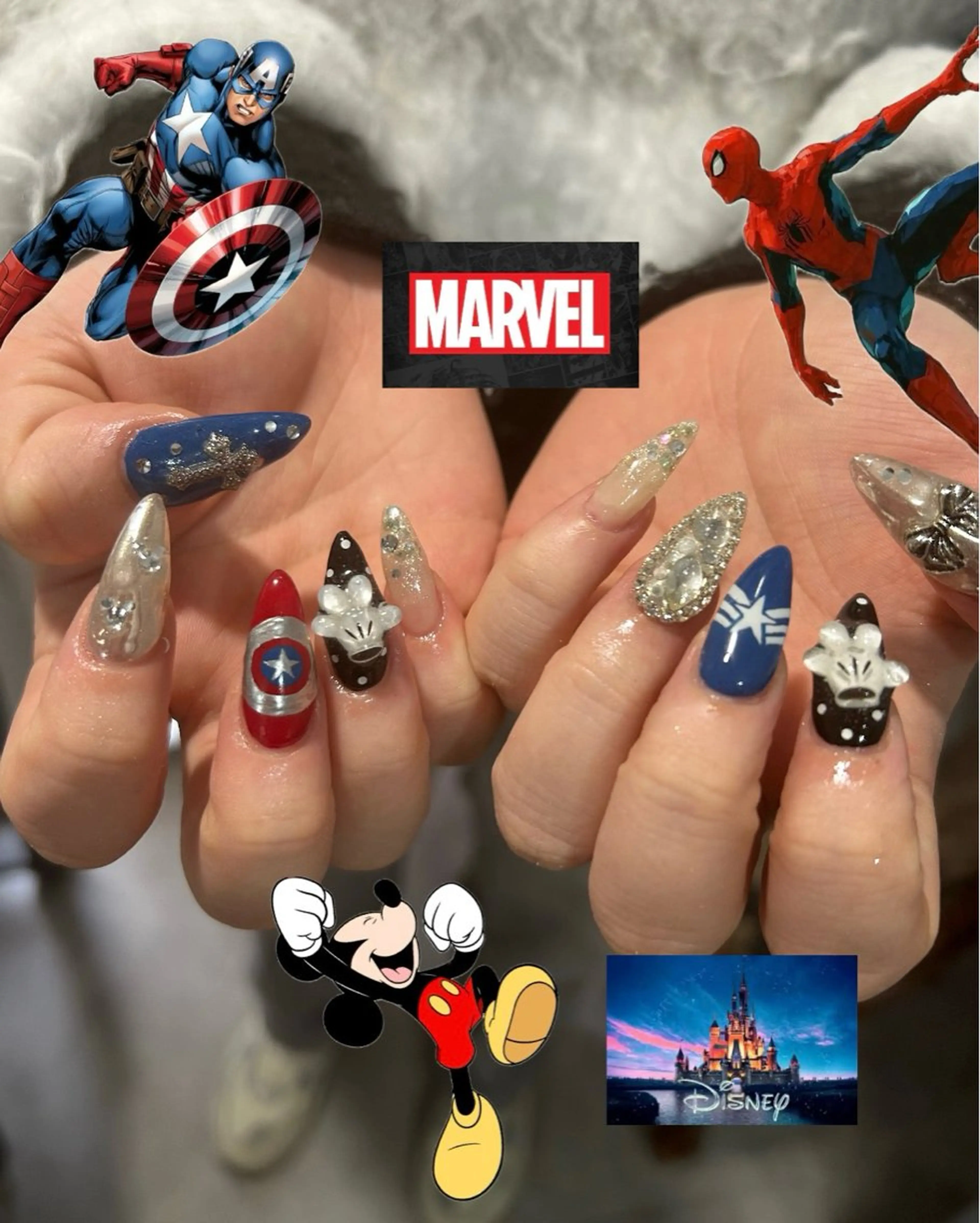 ネイル ハンドネイル フットネイル ASA nail / アート☀︎ニュアンスのネイルデザイン