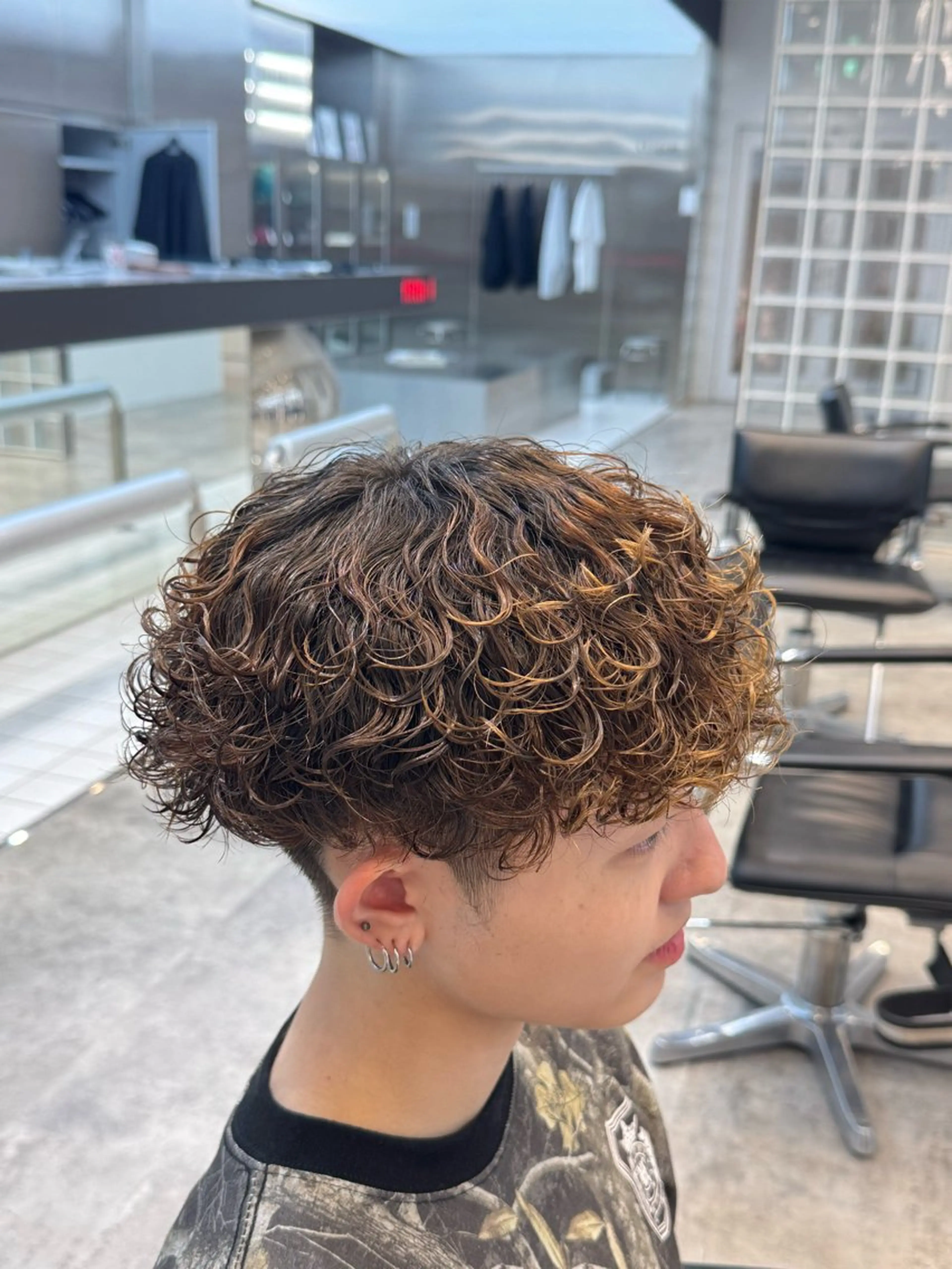 ショート パーマ カット パーマ fifth 児玉達哉 当日予約🙆のヘアスタイル