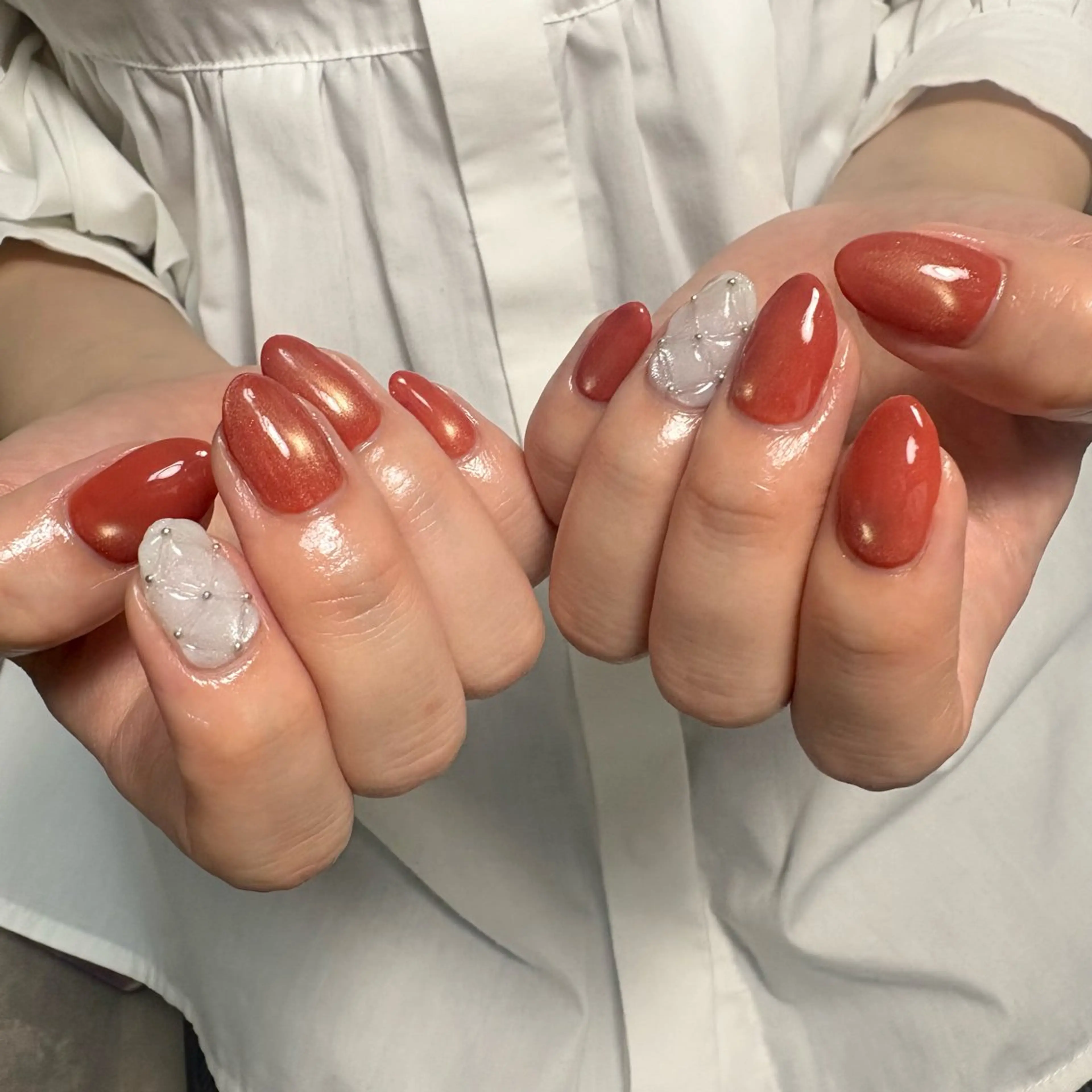 ネイル オレンジ cee. ckikakoのネイルデザイン