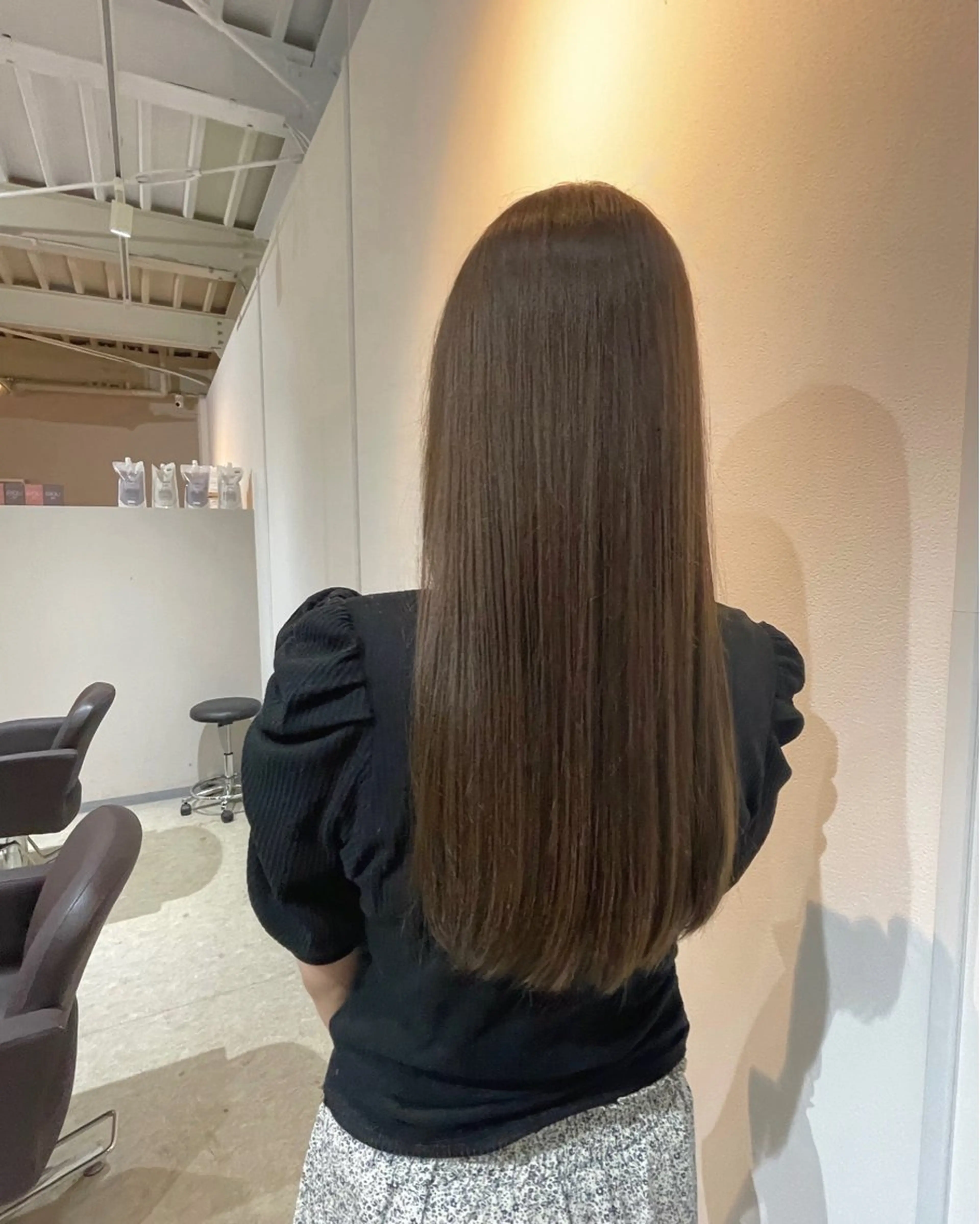 ロング カラー 透明感カラー🫧 🍒ダブルカラーのヘアスタイル