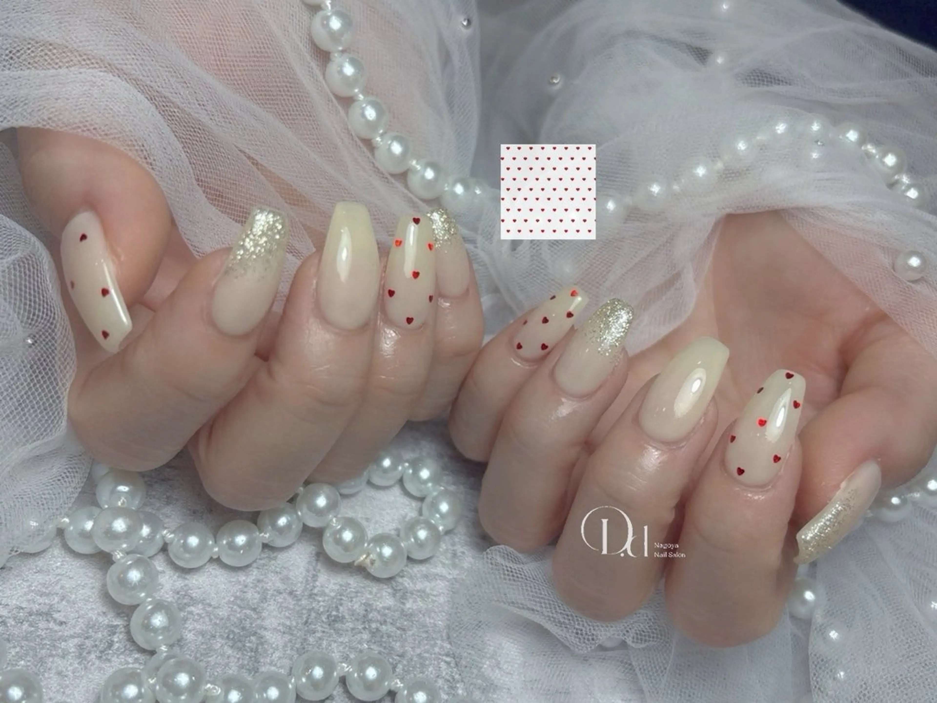 ネイル フットネイル フレンチネイル ジェルネイル ガーリー グラデーション ハンドネイル D.d Nail Moeのネイルデザイン