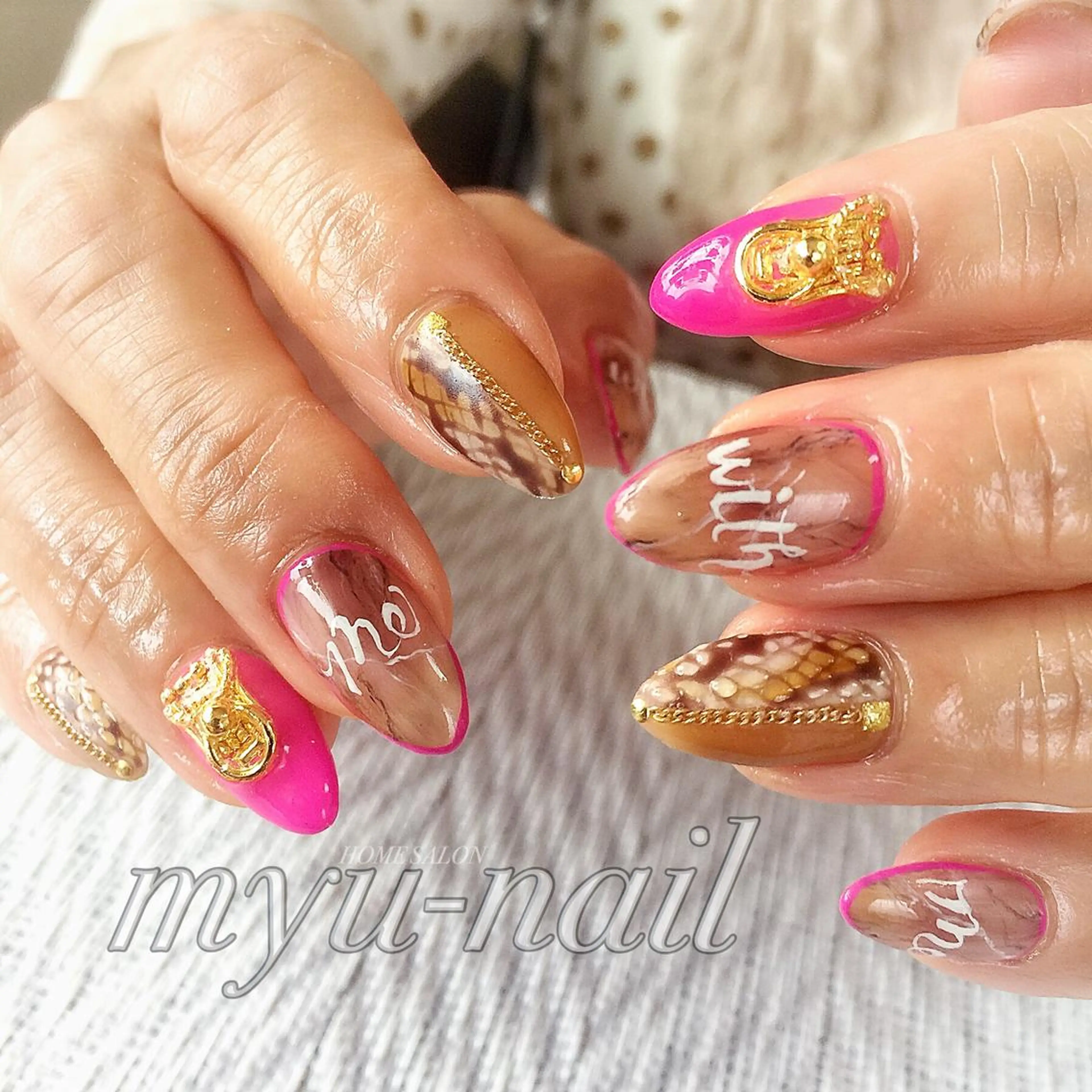 ネイル ホームサロン myu-nailのネイルデザイン