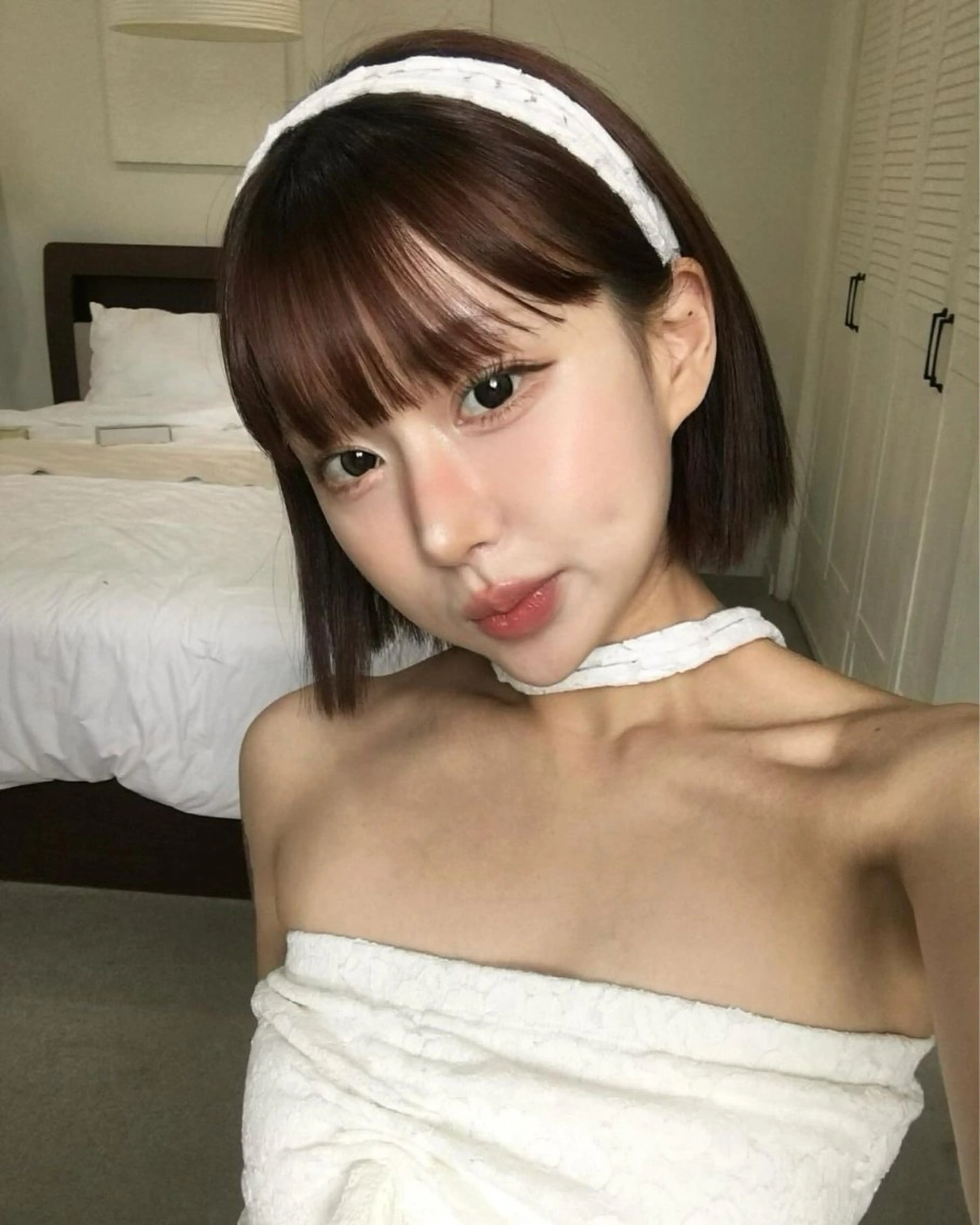 ショート ボブ.顔周りカット カット/ユキカのヘアスタイル