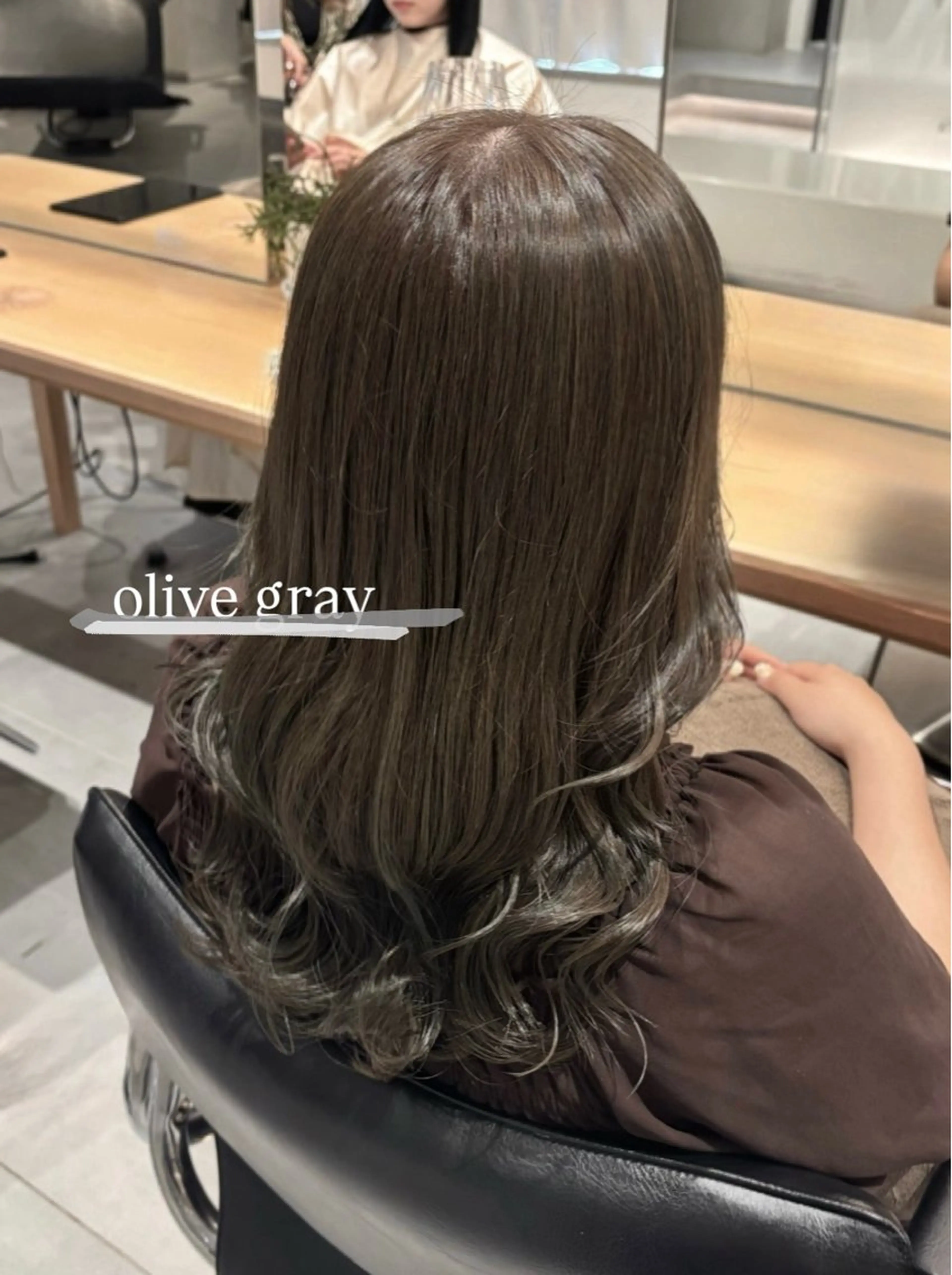 セミロング カラー 似合わせ可愛い製作所 🤍mikuのヘアスタイル