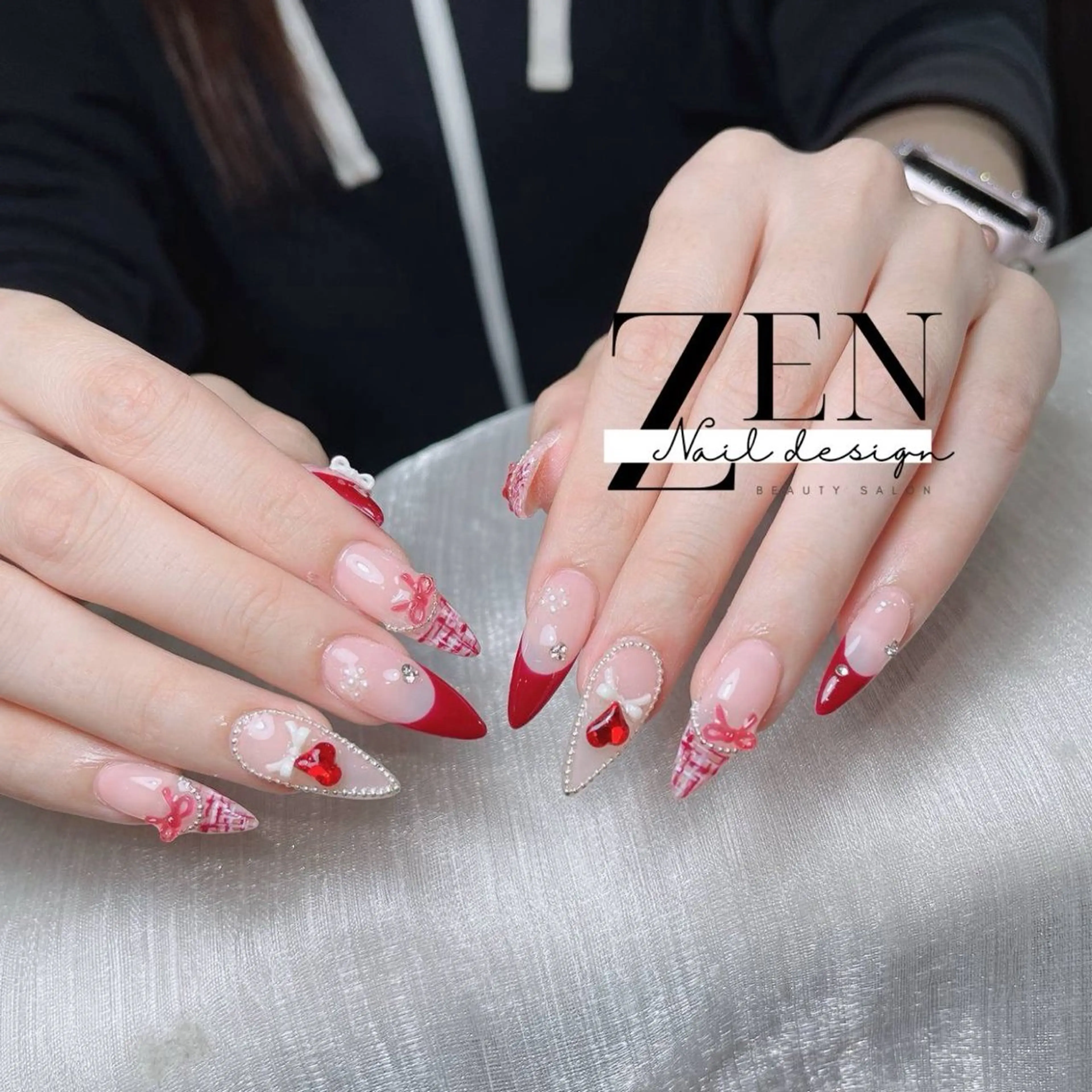 ネイル 持ち込み スカルプネイル ネイルチップ ハンドネイル Zen Nail Design 池袋のネイルデザイン