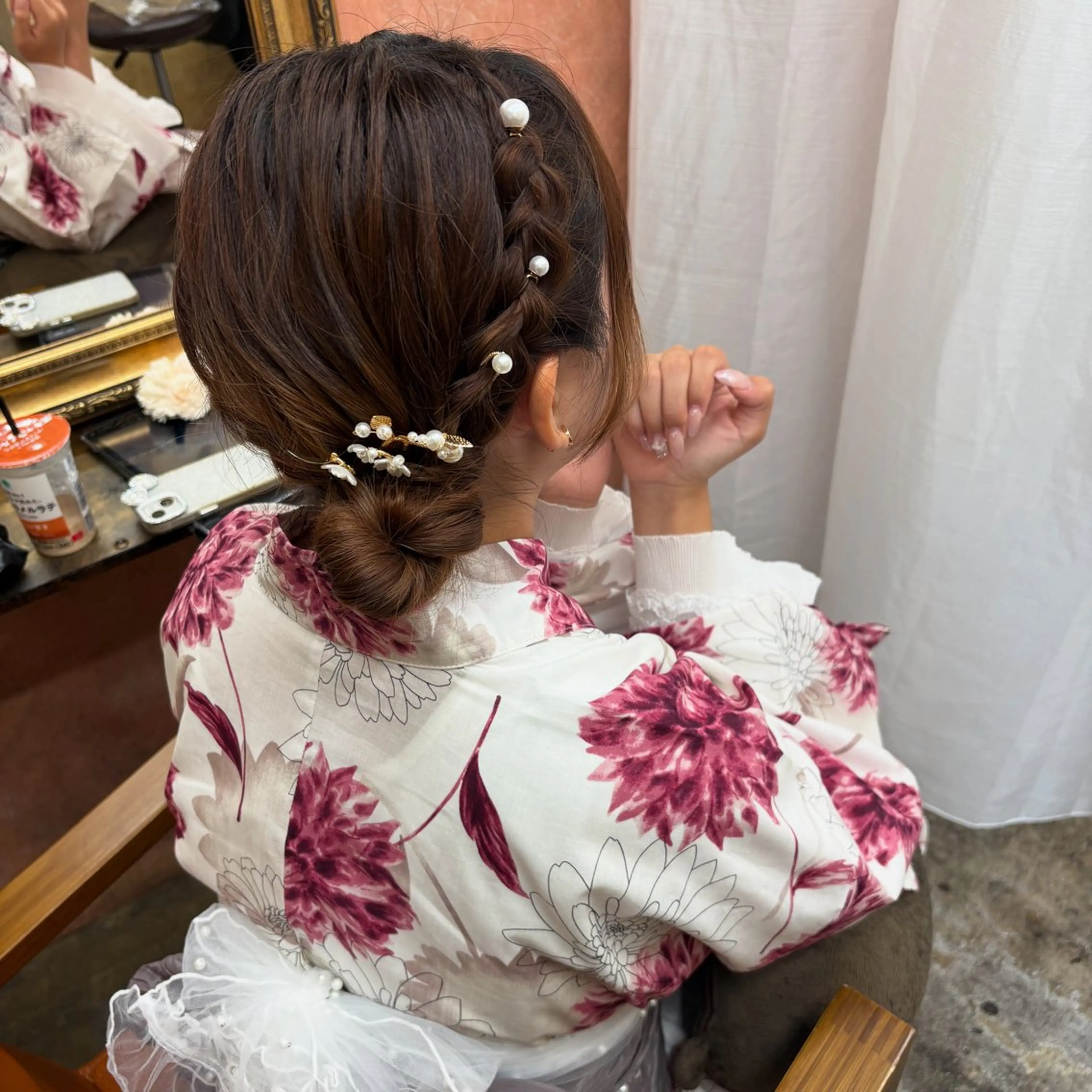 セミロング ヘアセット Retsu /UniQのヘアスタイル