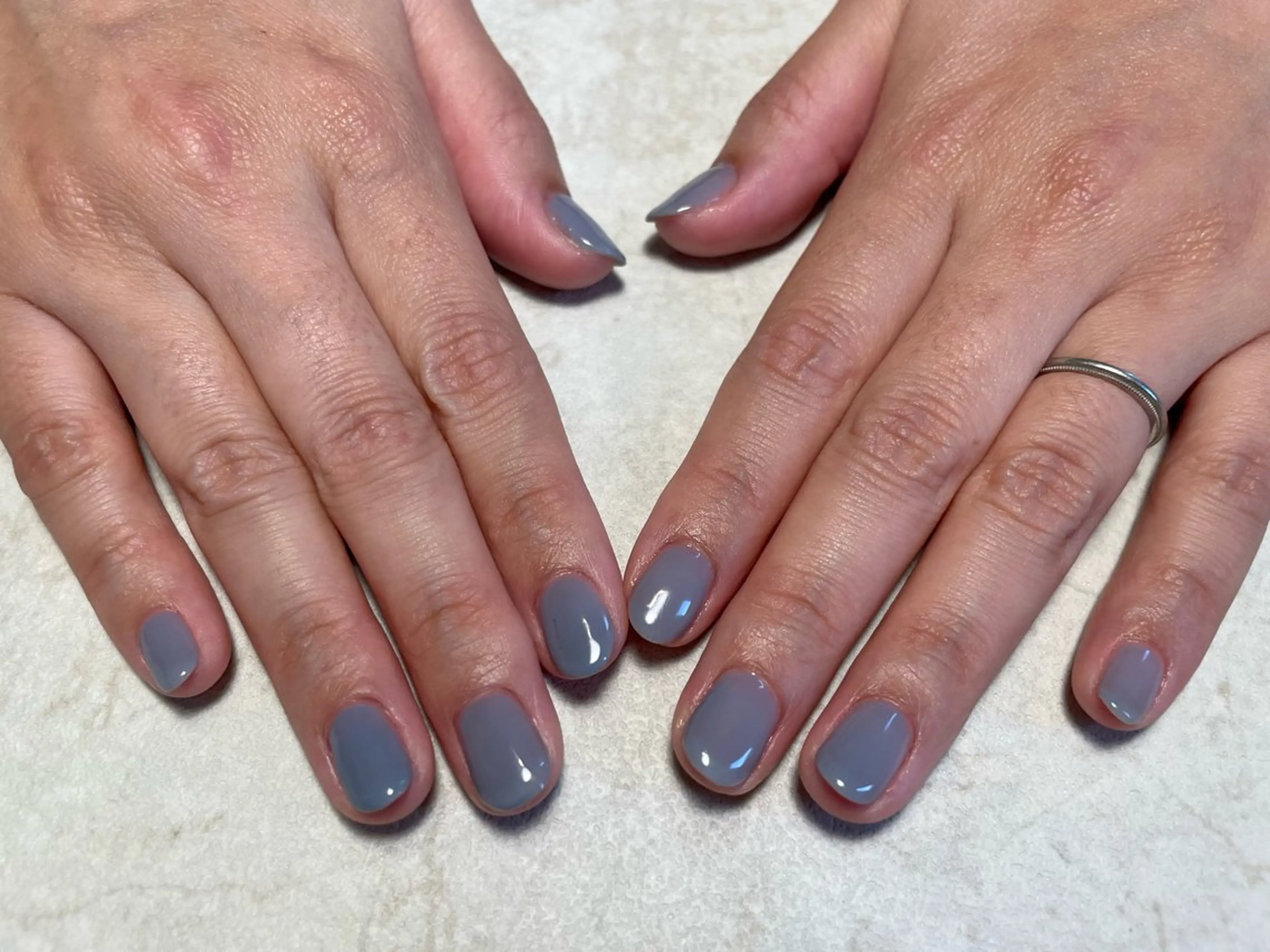 ネイル ワンカラーネイル A I R I ♡のネイルデザイン