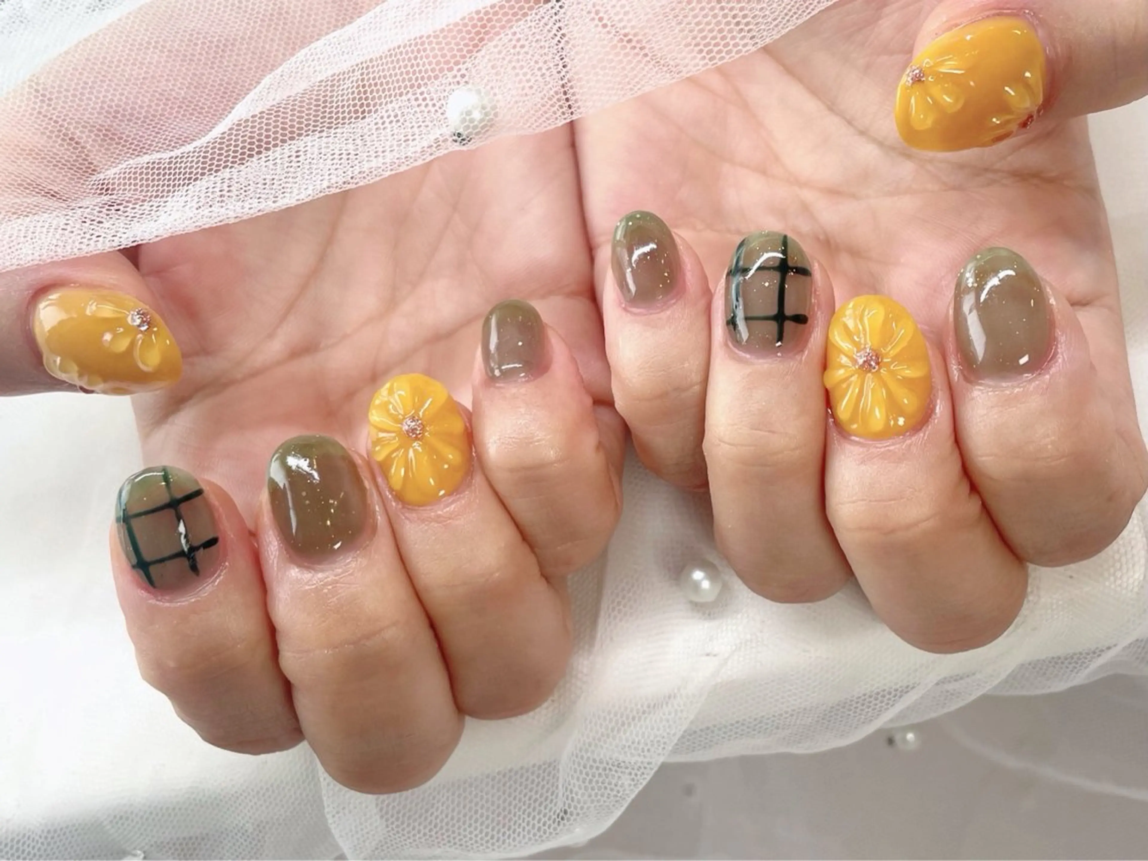ネイル アートネイル スカルプネイル 【新宿】Nail Yamazakiのネイルデザイン