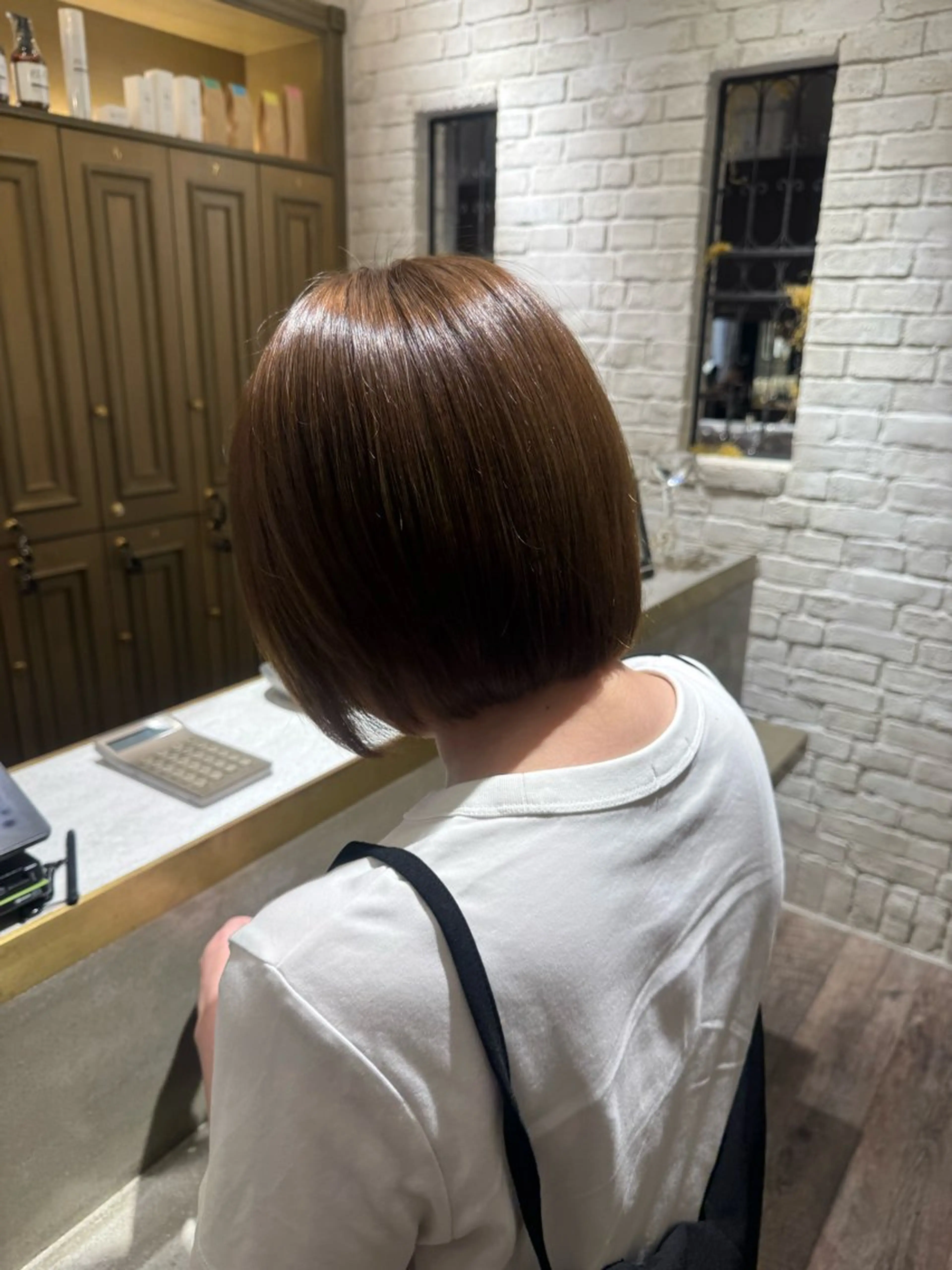 カラー ベージュカラー ヘアカラー TiffaGINZA /Momokaのヘアスタイル