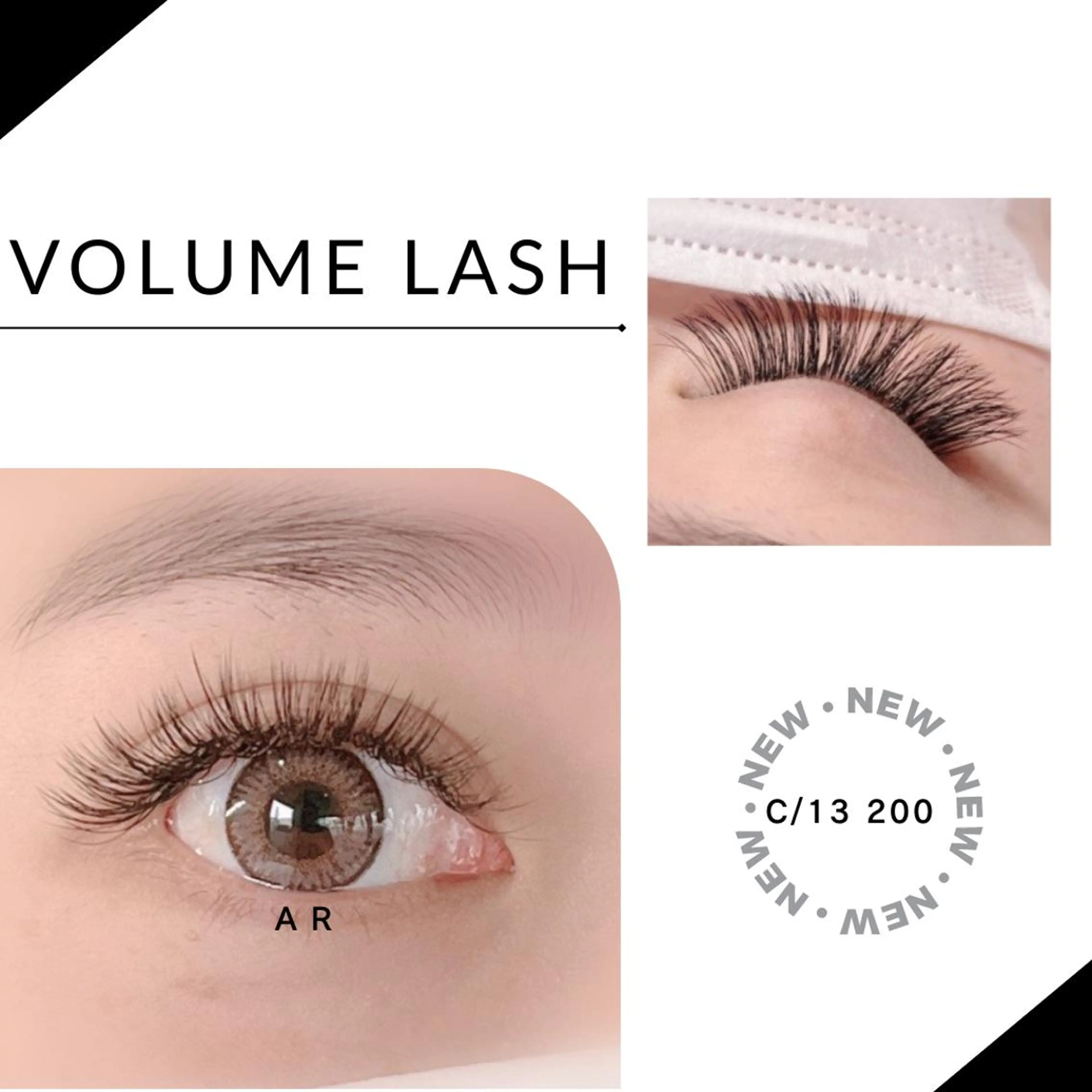 マツエク・マツパ AR eyelashのマツエク・マツパデザイン