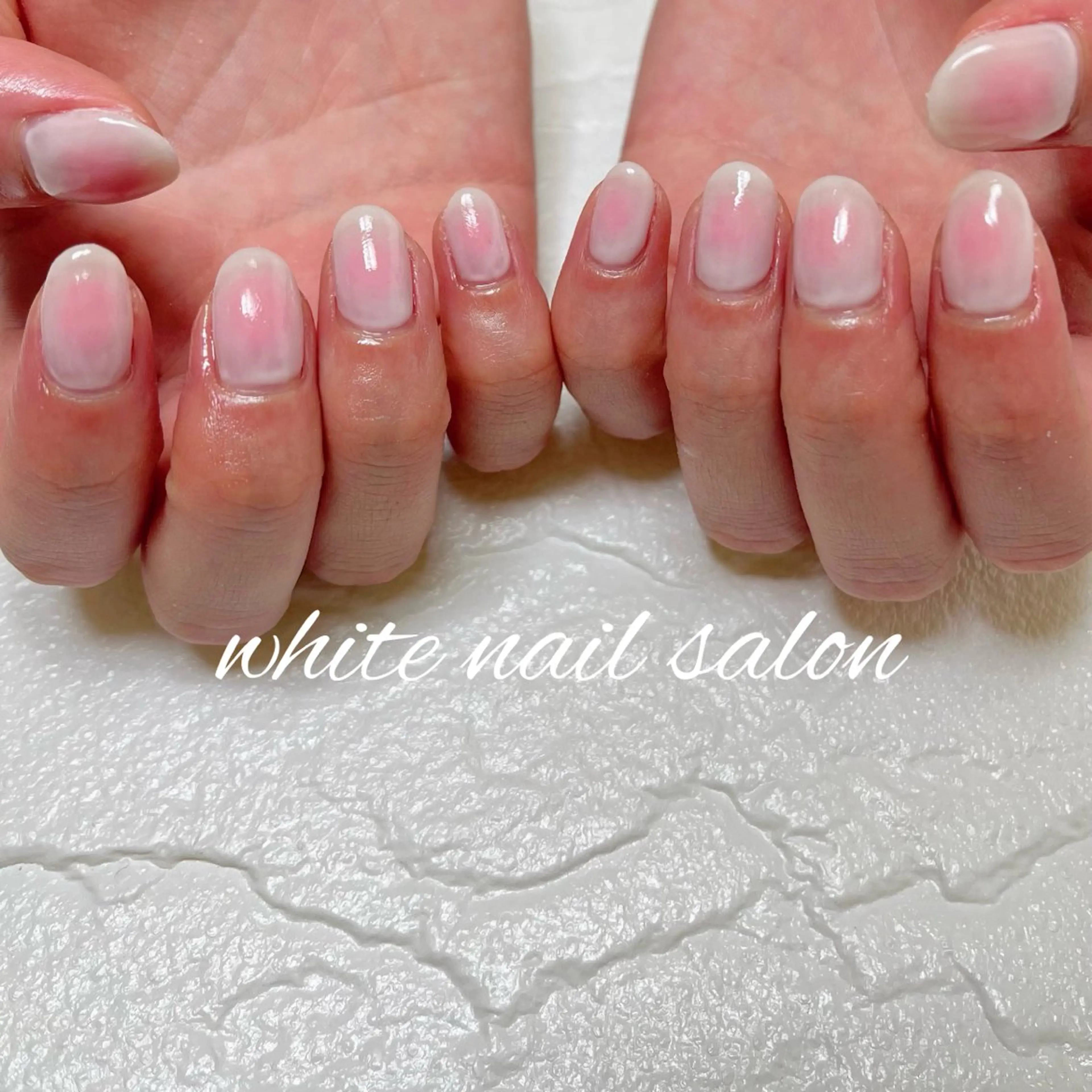 ネイル ラメ(グリッター) 持ち込み ハンドネイル white nail salonのネイルデザイン