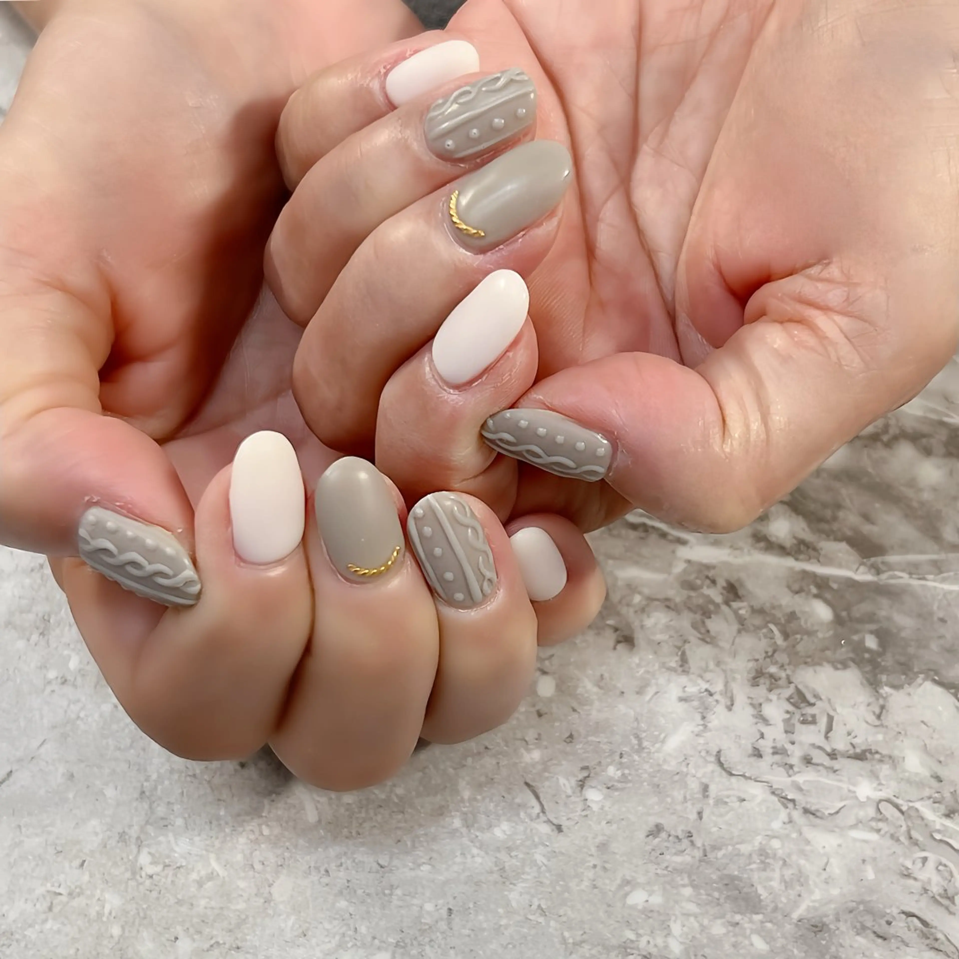 ネイル ハンドネイル Rawr / saoriのネイルデザイン