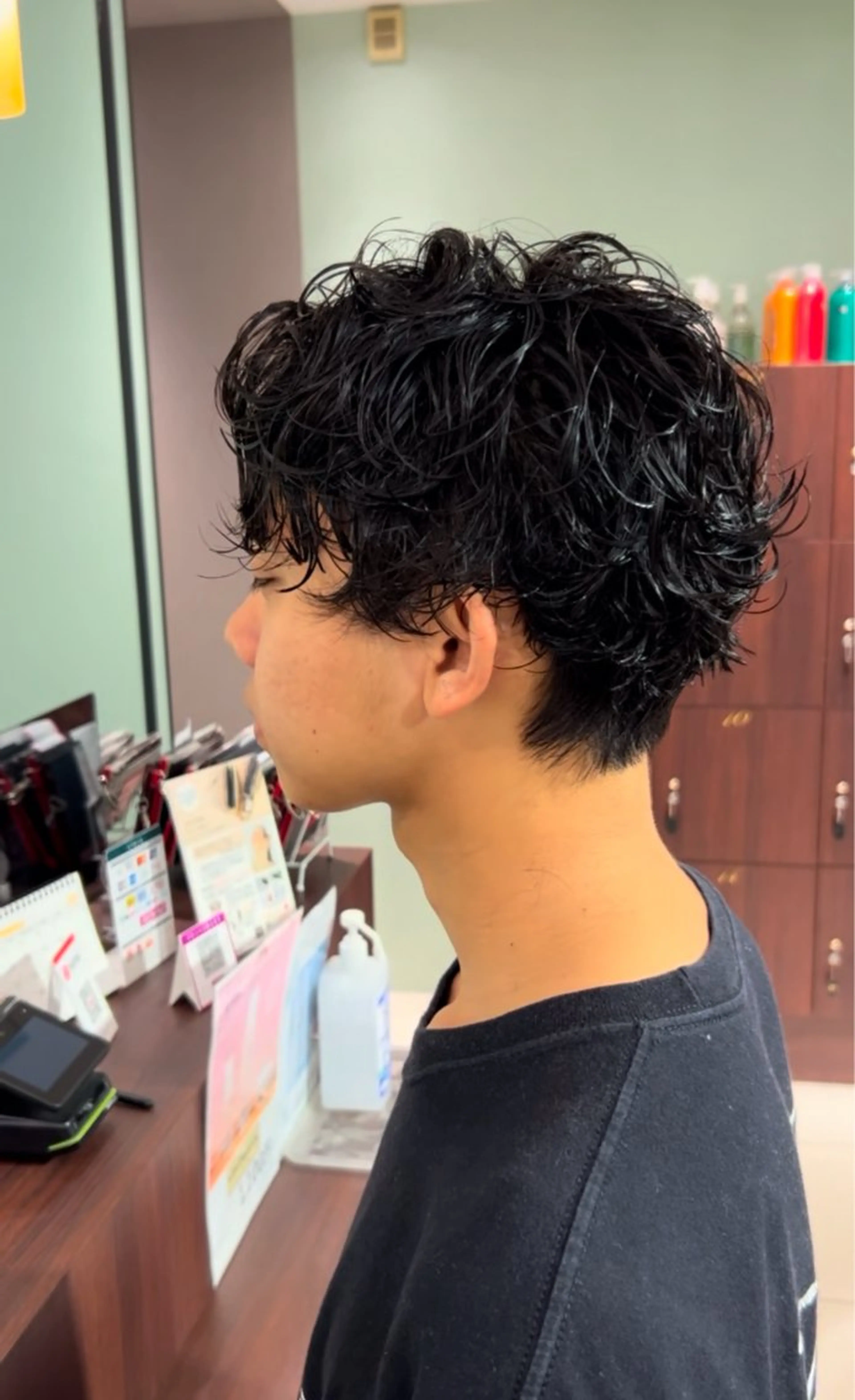 【メンズパーマ🌀】カット＋デザインパーマの写真