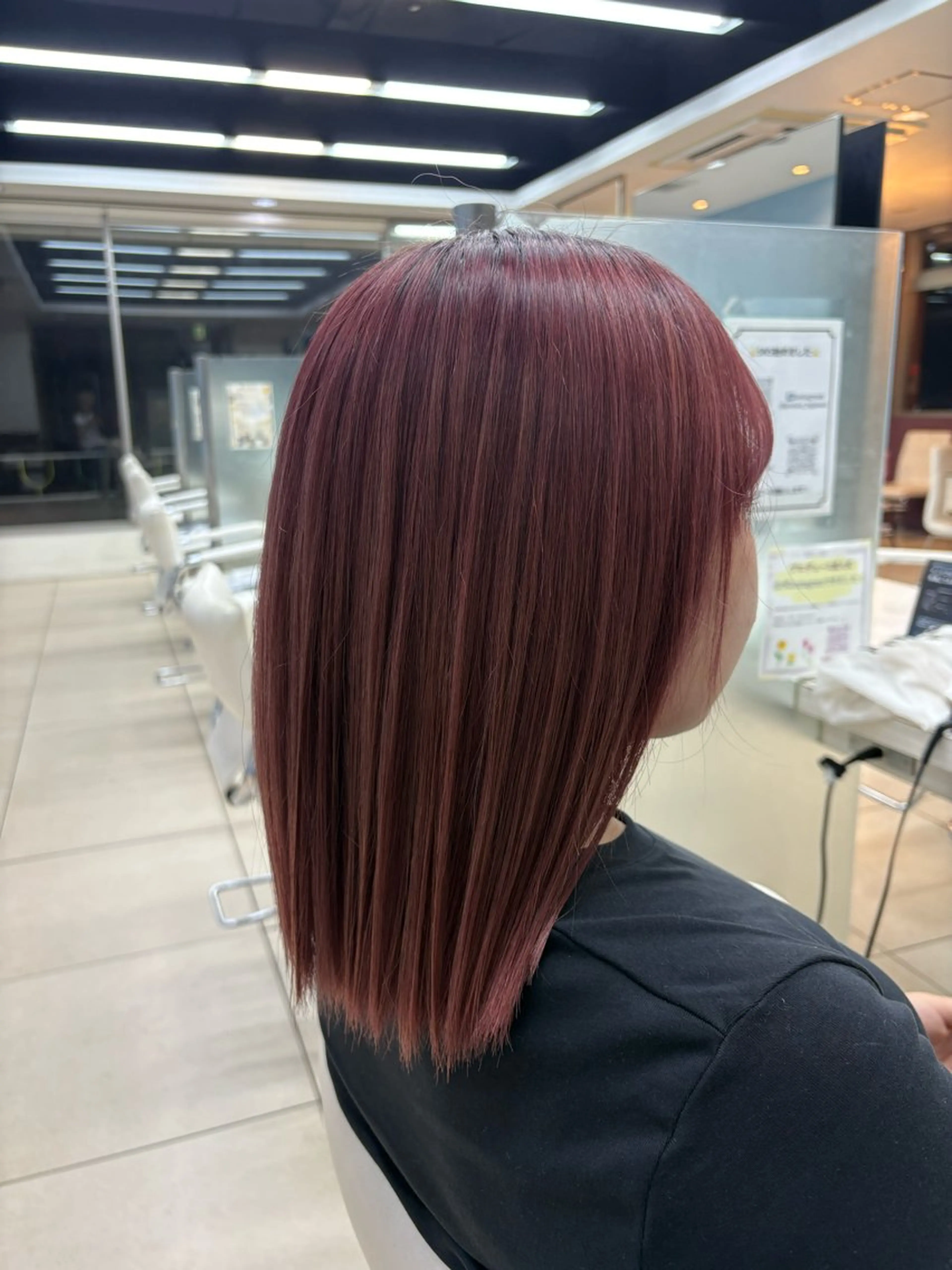 カラー 原宿/ニュアンス パーマ/HAJIMEのヘアスタイル