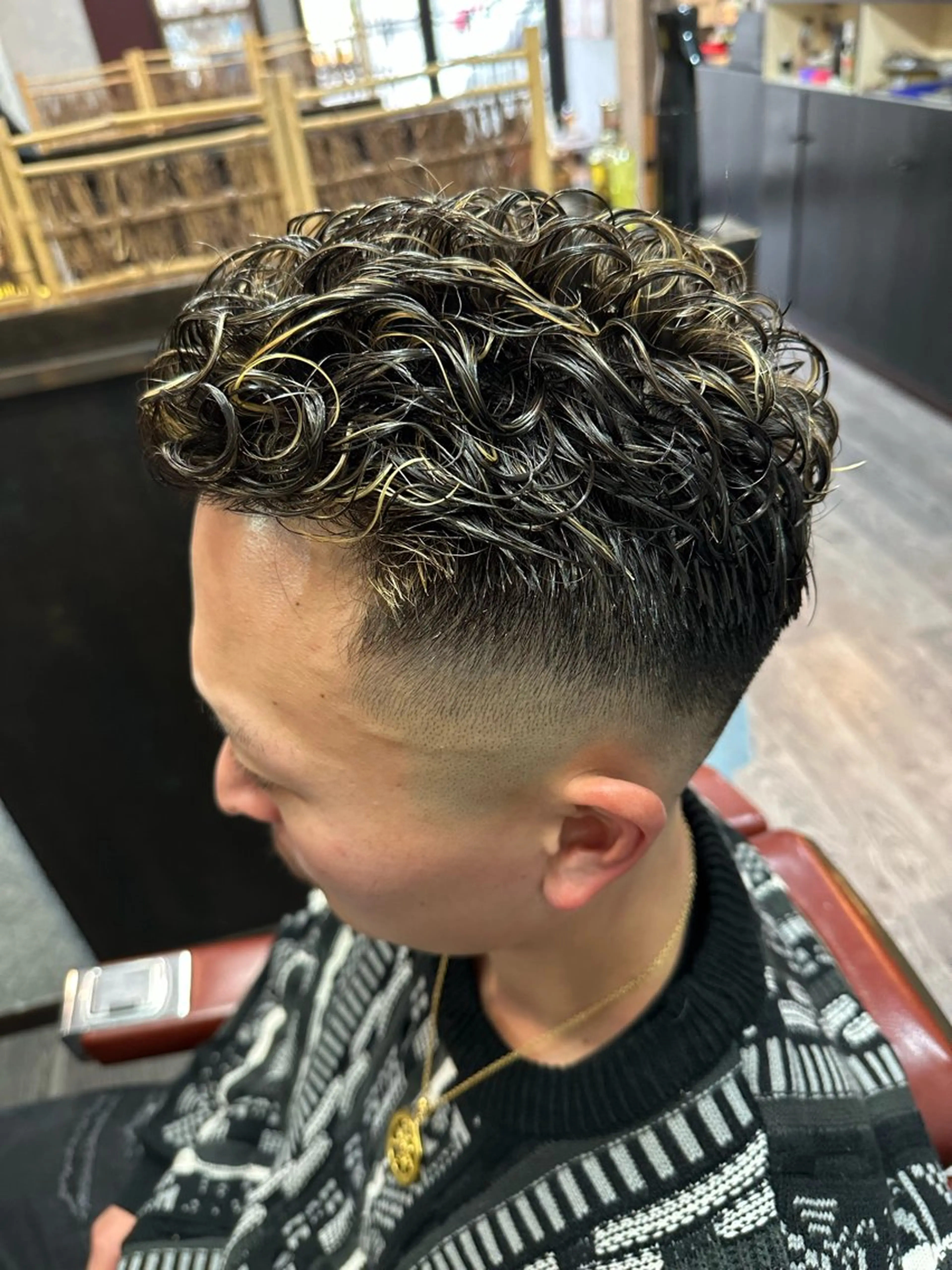 パーマ 田島 颯人のヘアスタイル