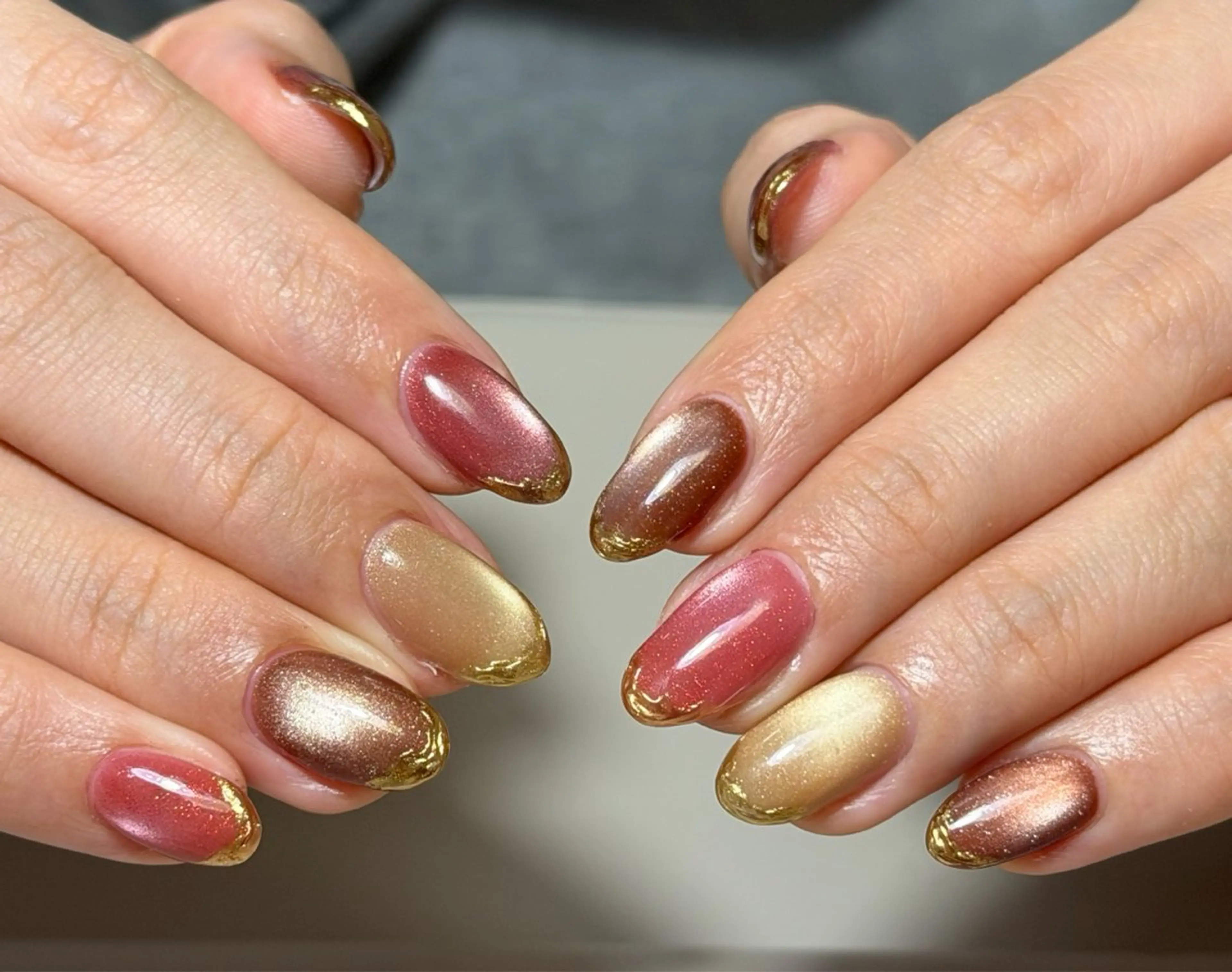 ネイル ハンドネイル ハンドケア 🍑 momo_nailのネイルデザイン