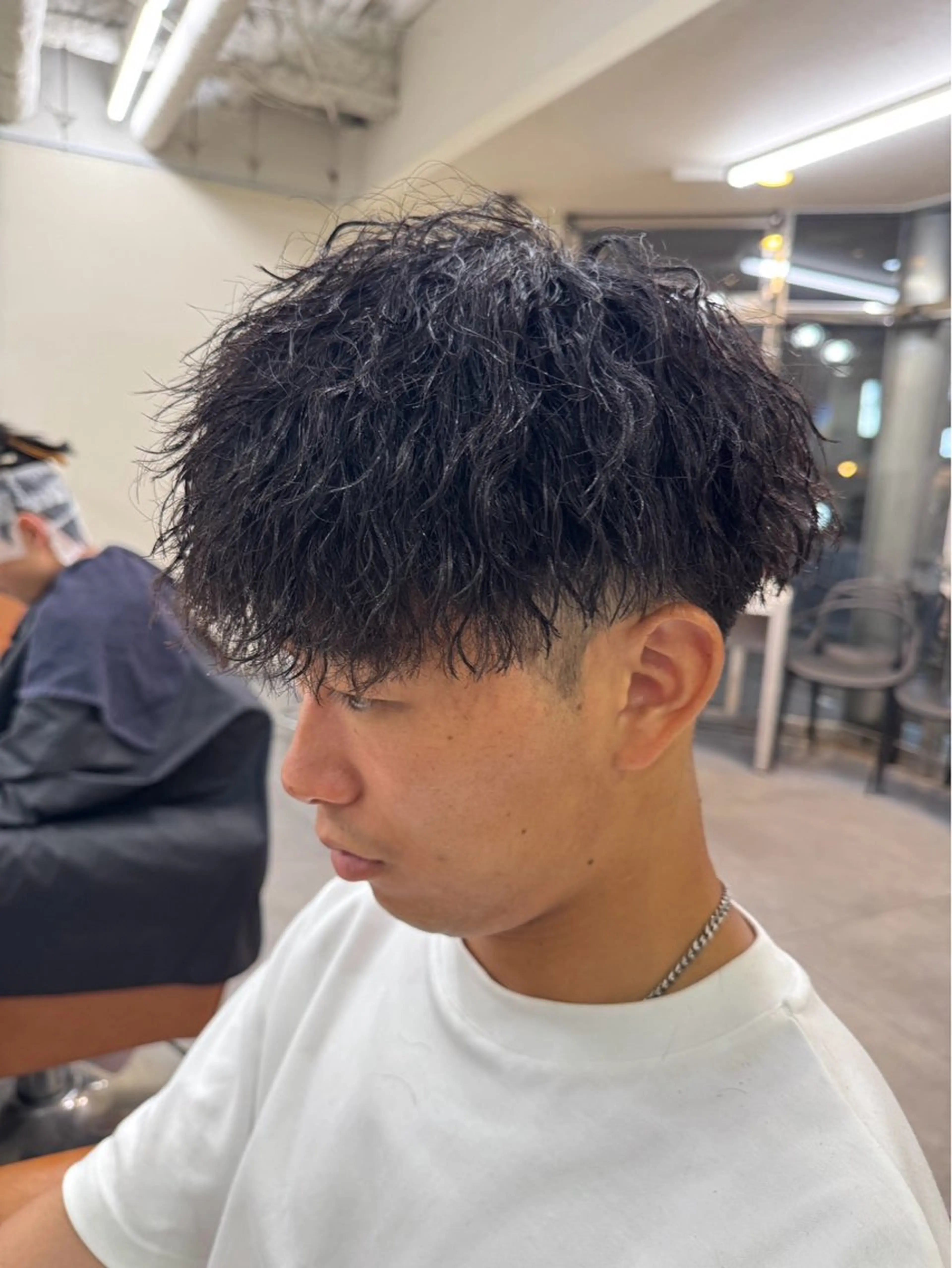 メンズ 京都駅メンズサロン マッシュのヘアスタイル