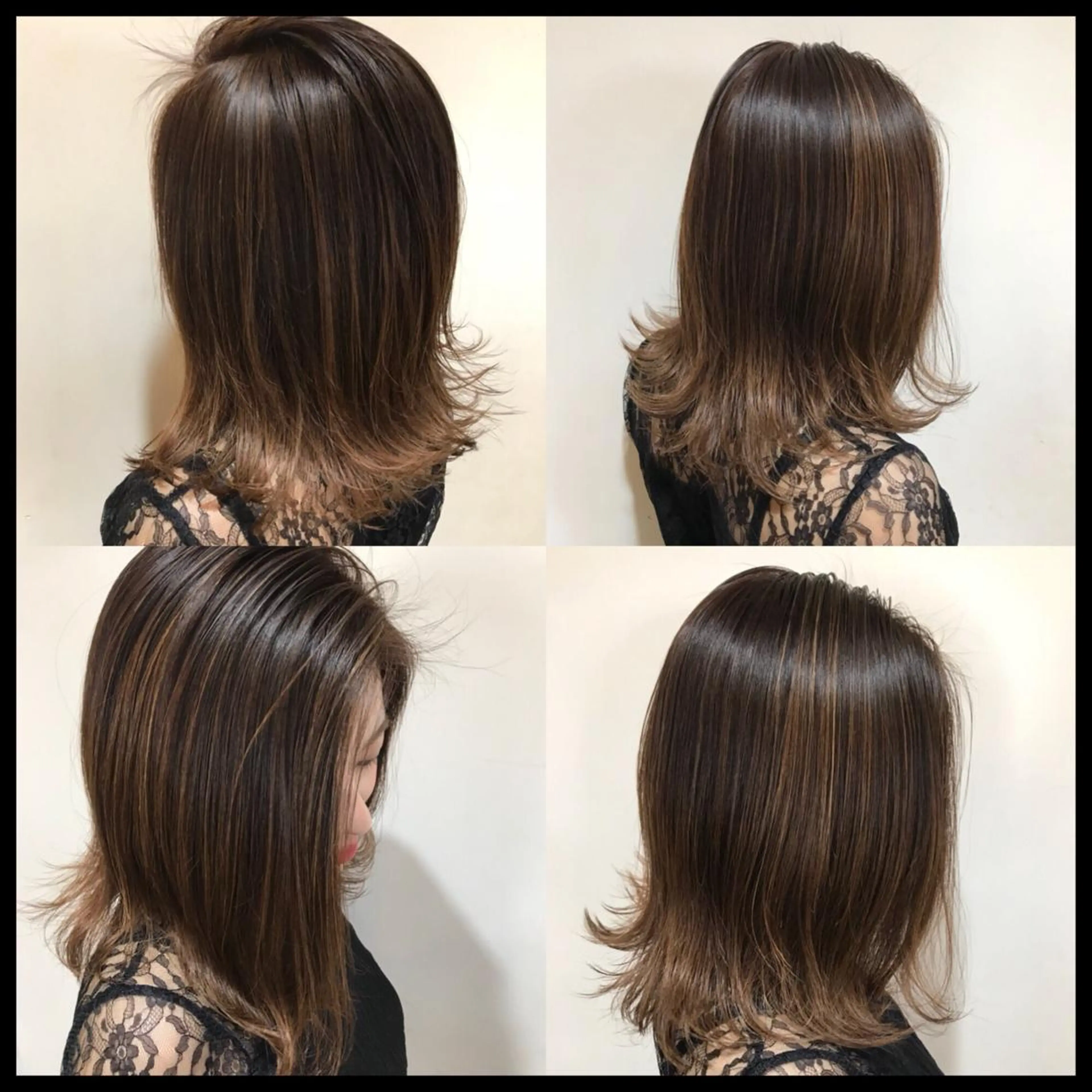 ミディアム カラー 学生 似合わせ/ブリーチ カラー.岡田友仁のヘアスタイル