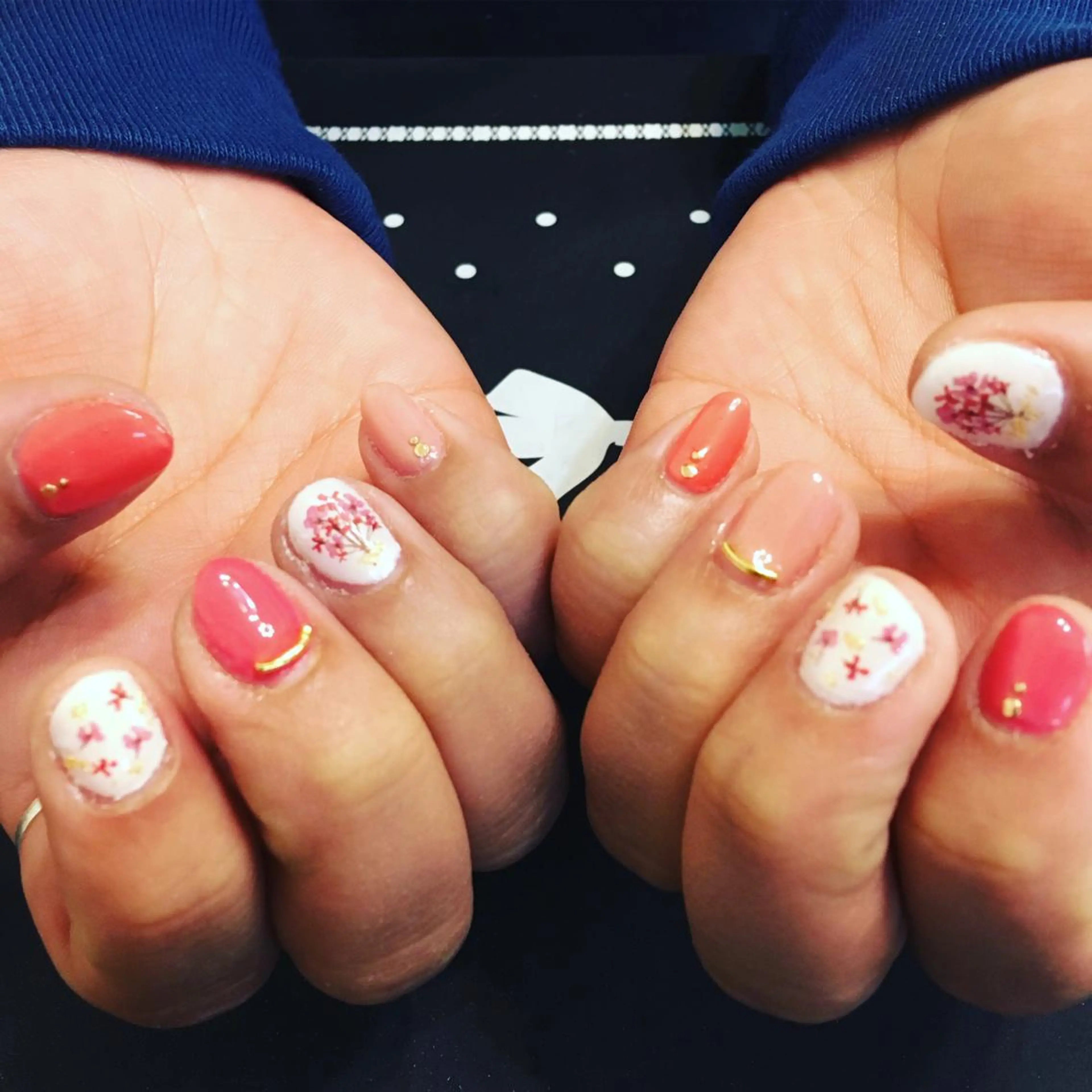 ネイル フラワーネイル ハンドネイル 🌈KANÅKO 🌈のネイルデザイン