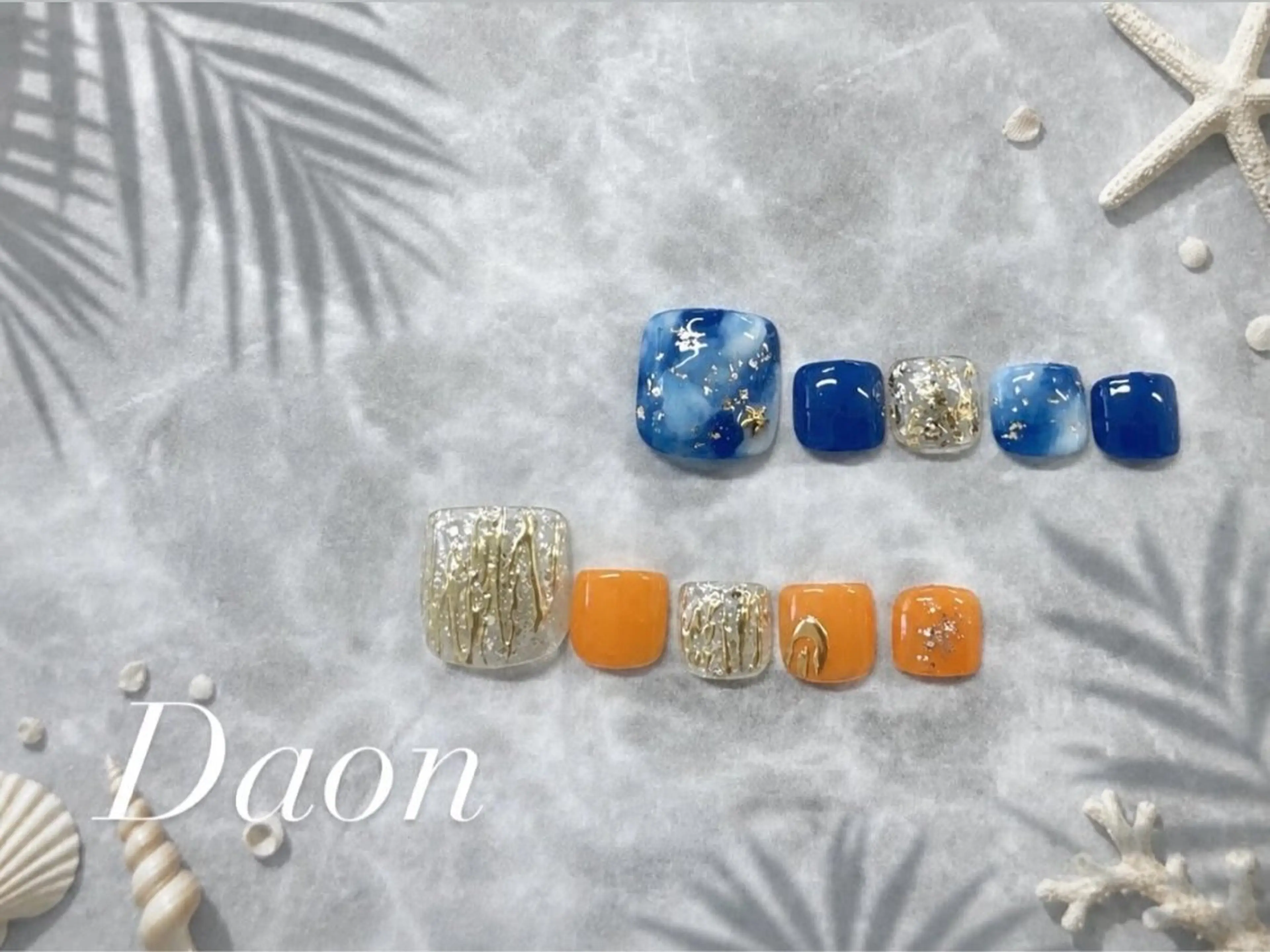 ネイル フットネイル ネイルサロン Daonのネイルデザイン
